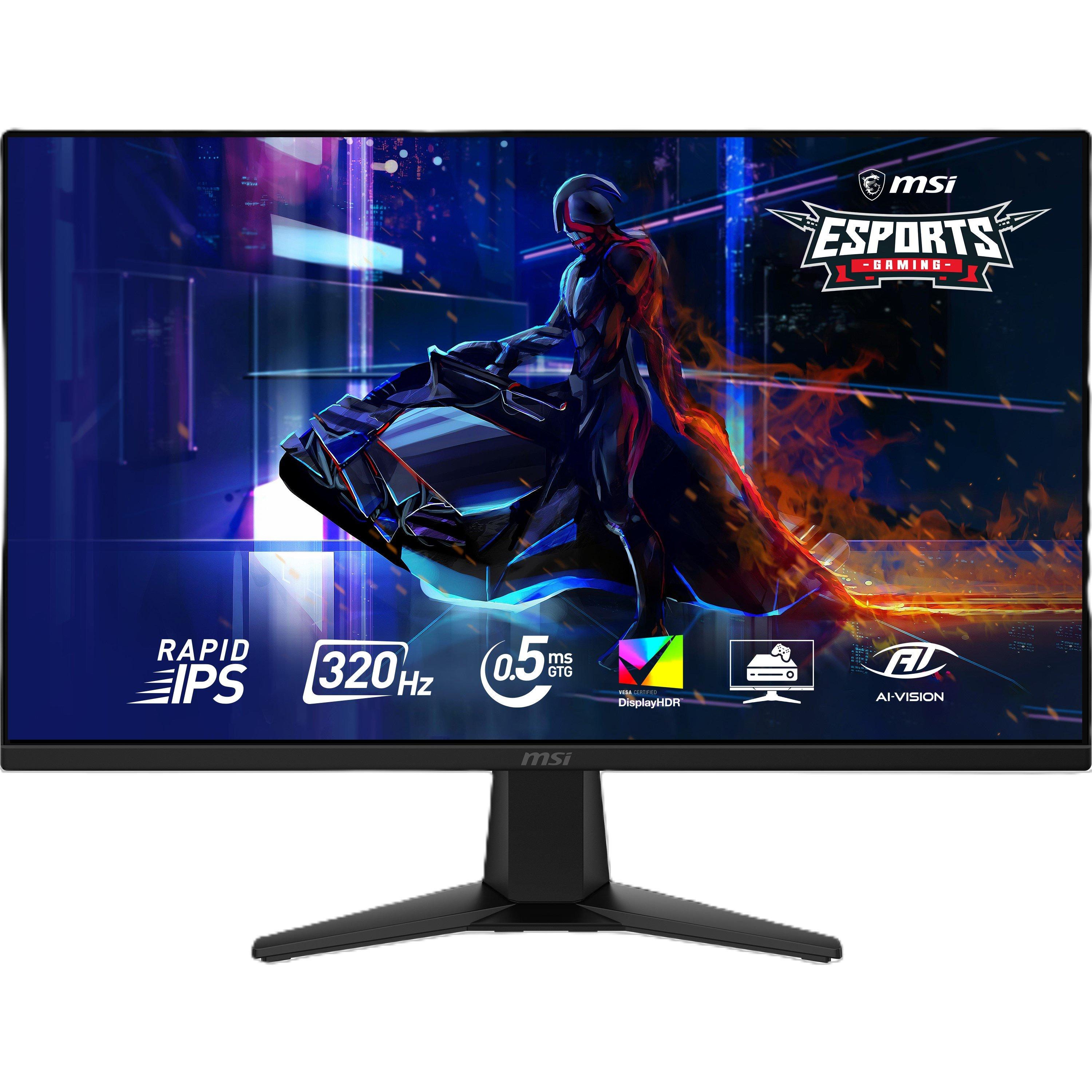Black - MSI - MAG 275QF X32 27 inch WQHD 320Hz Gaming Monitor - 1