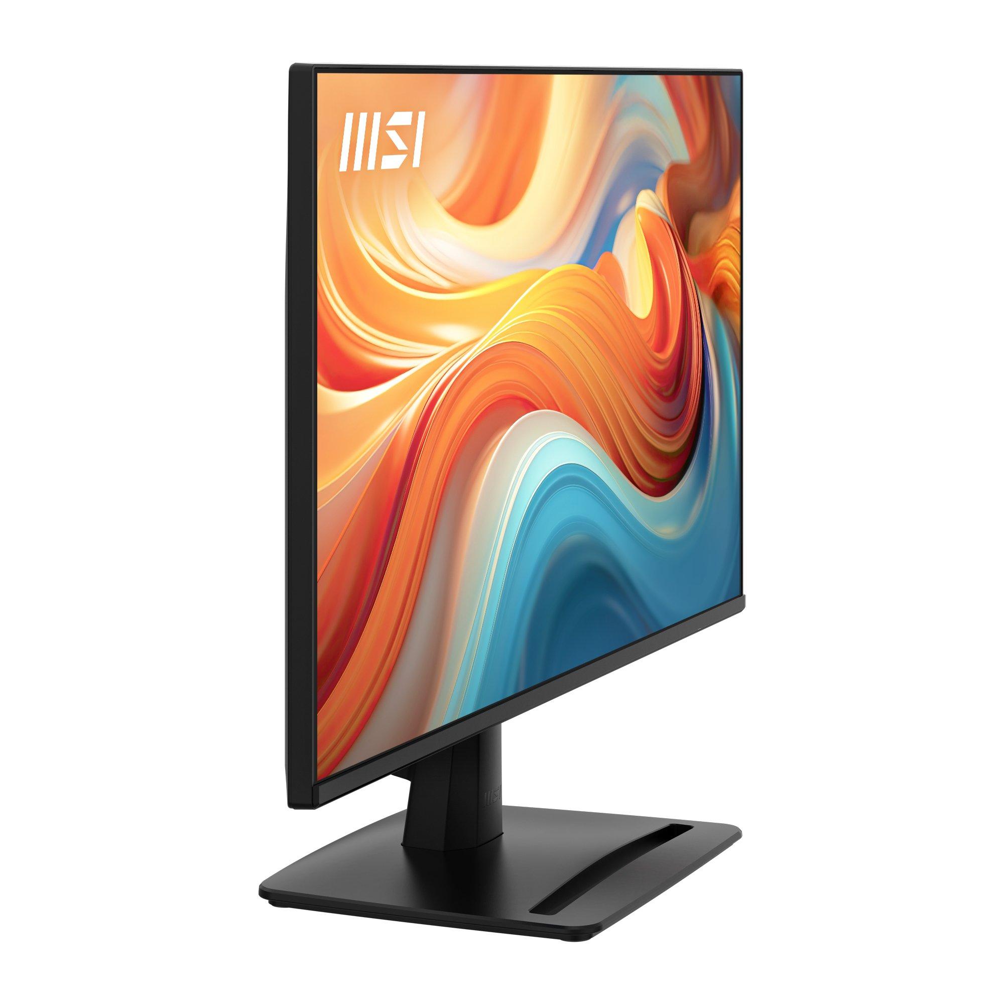 Black - MSI - PRO MP242 E14A 24 inch 144Hz IPS Monitor - 4