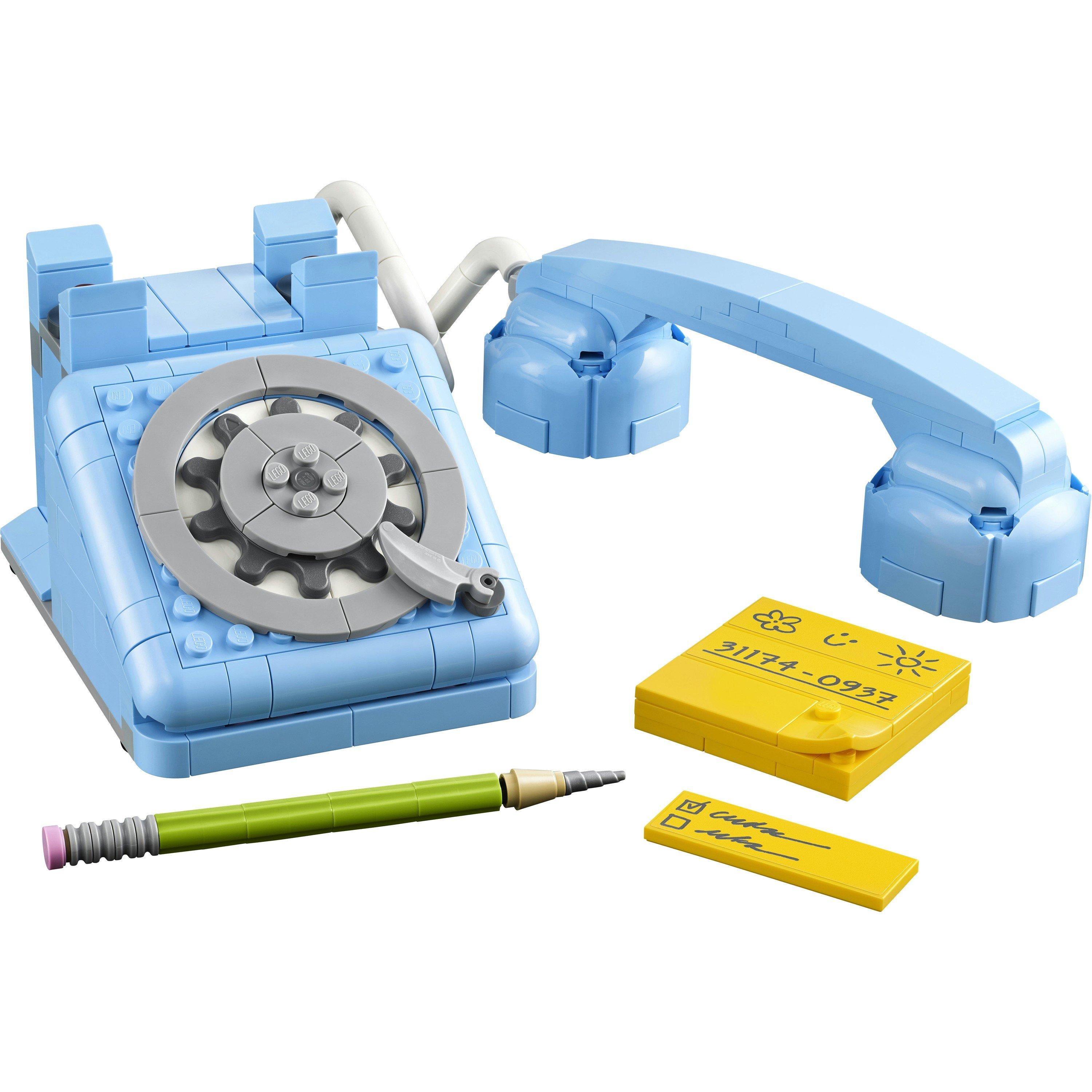Retro-Telefon - LEGO - LEGO® Creator 31174 3in1 Retro Telephone Nostalgic and Vintage Toy Phones 31174 - 14