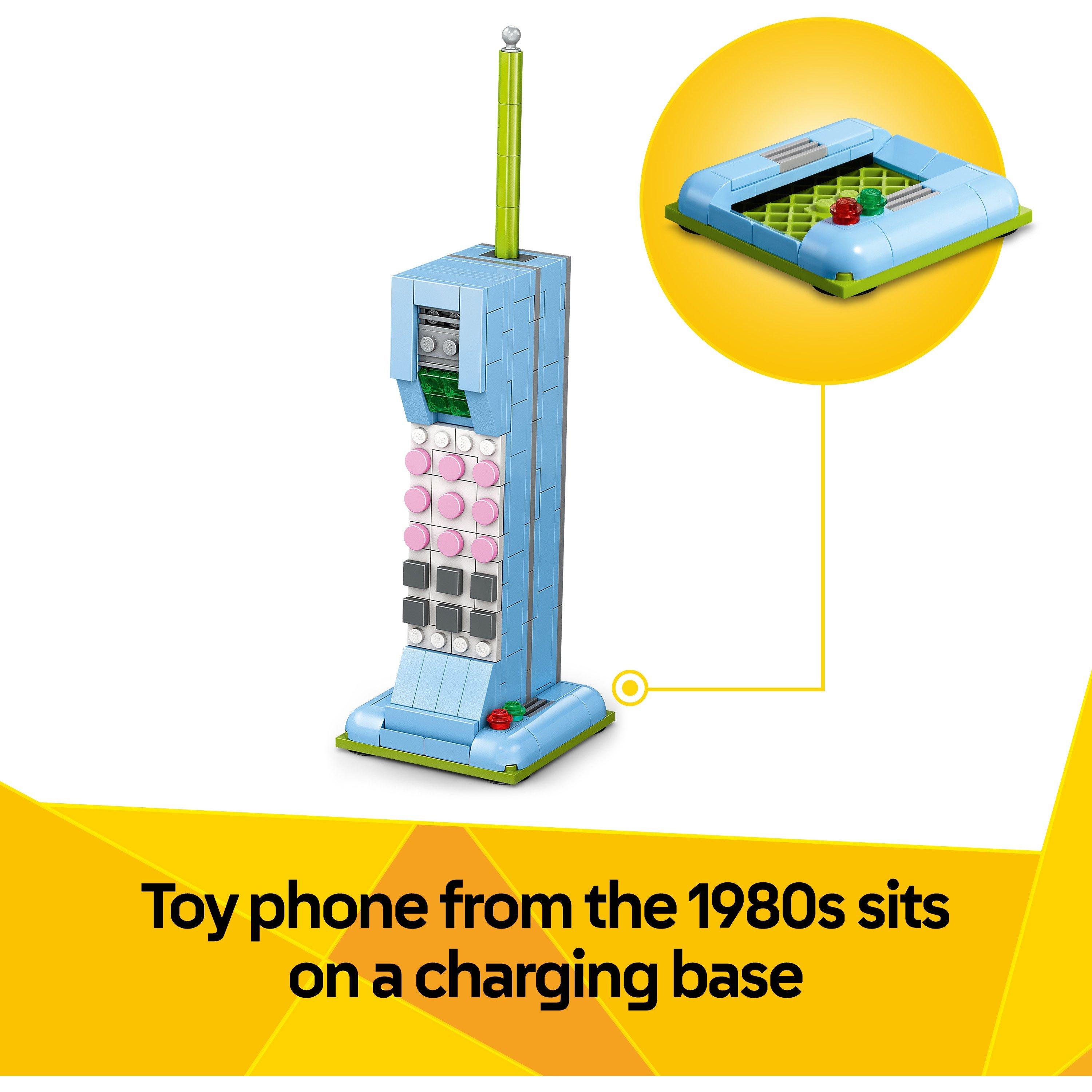 Retro-Telefon - LEGO - LEGO® Creator 31174 3in1 Retro Telephone Nostalgic and Vintage Toy Phones 31174 - 6