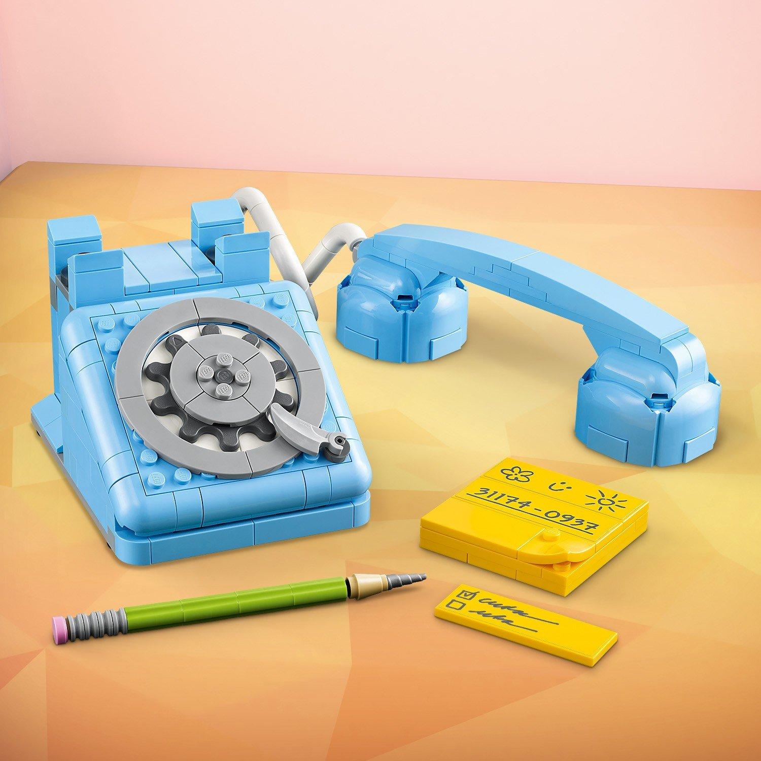 Retro-Telefon - LEGO - LEGO® Creator 31174 3in1 Retro Telephone Nostalgic and Vintage Toy Phones 31174 - 10
