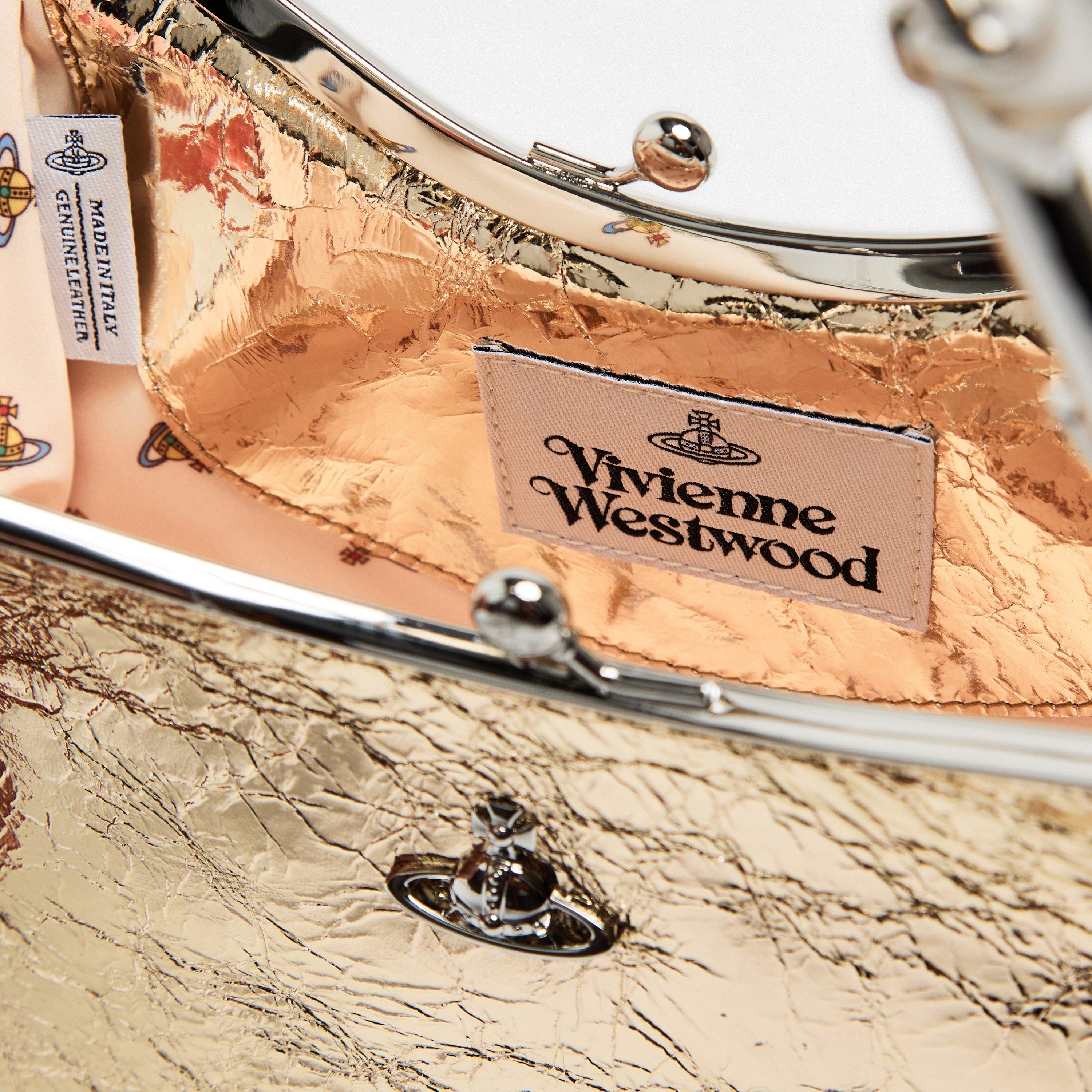 Gold - Vivienne Westwood - Womens Charm Frame Purse - 5