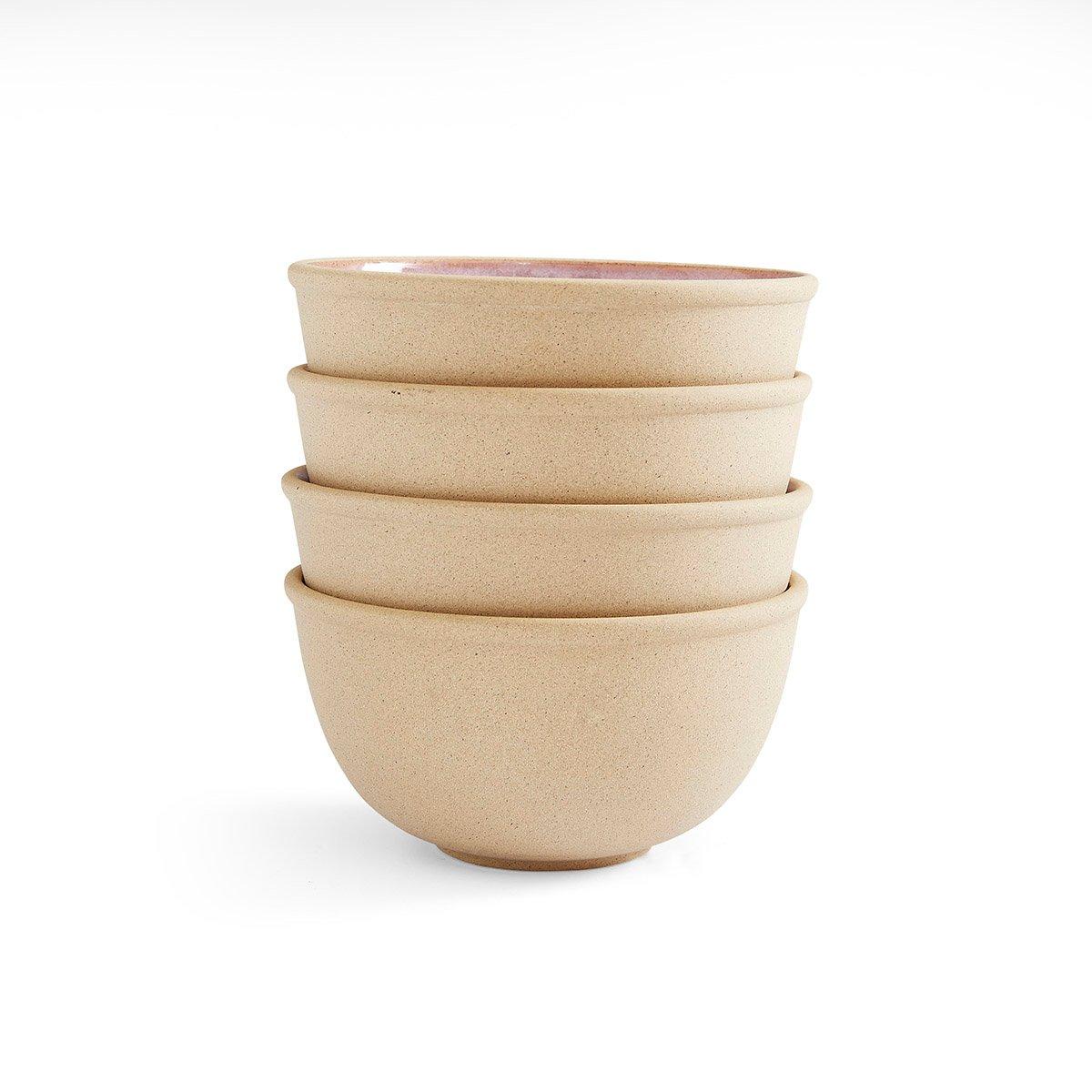 Rose Quartz - Portmeirion - Minerals Set of 4 Small Bowls - 7