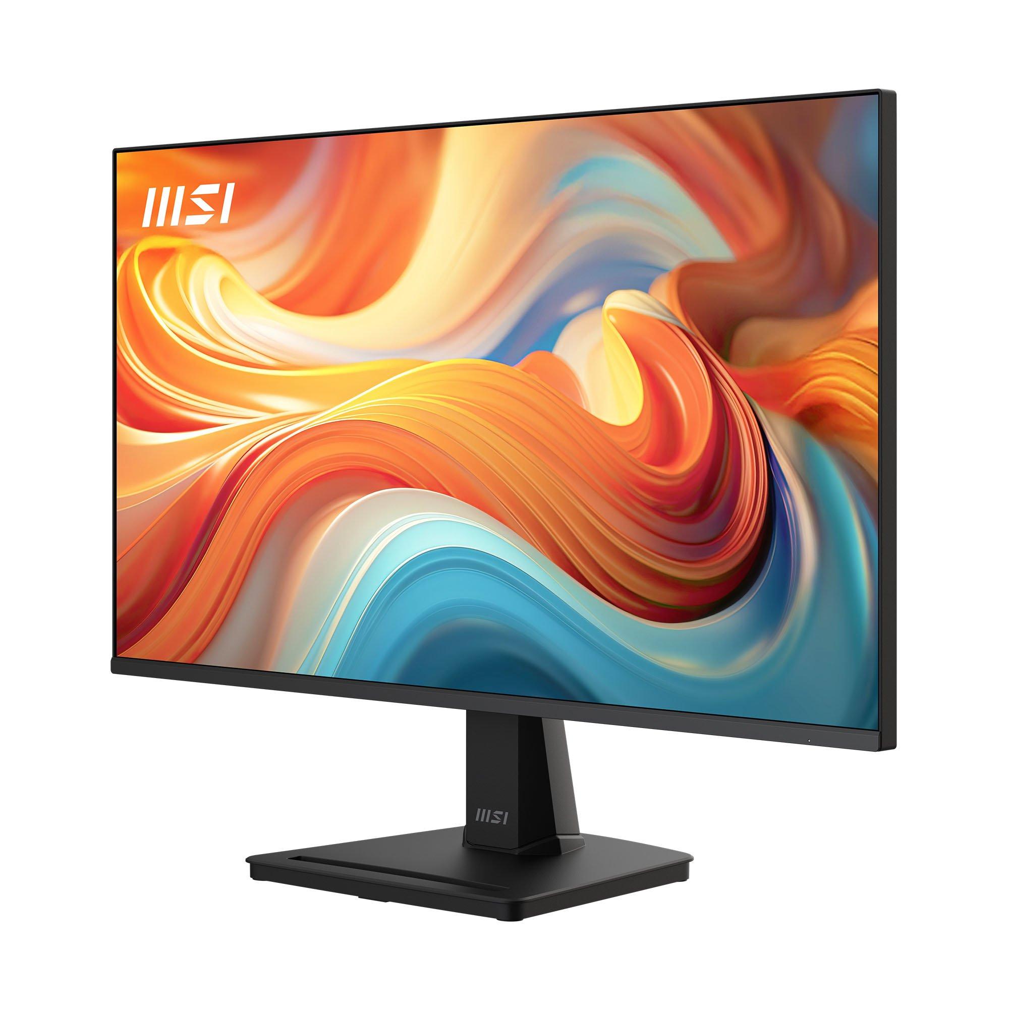 Black - MSI - PRO MP251 E14L 24 inch IPS 144Hz Monitor - 7