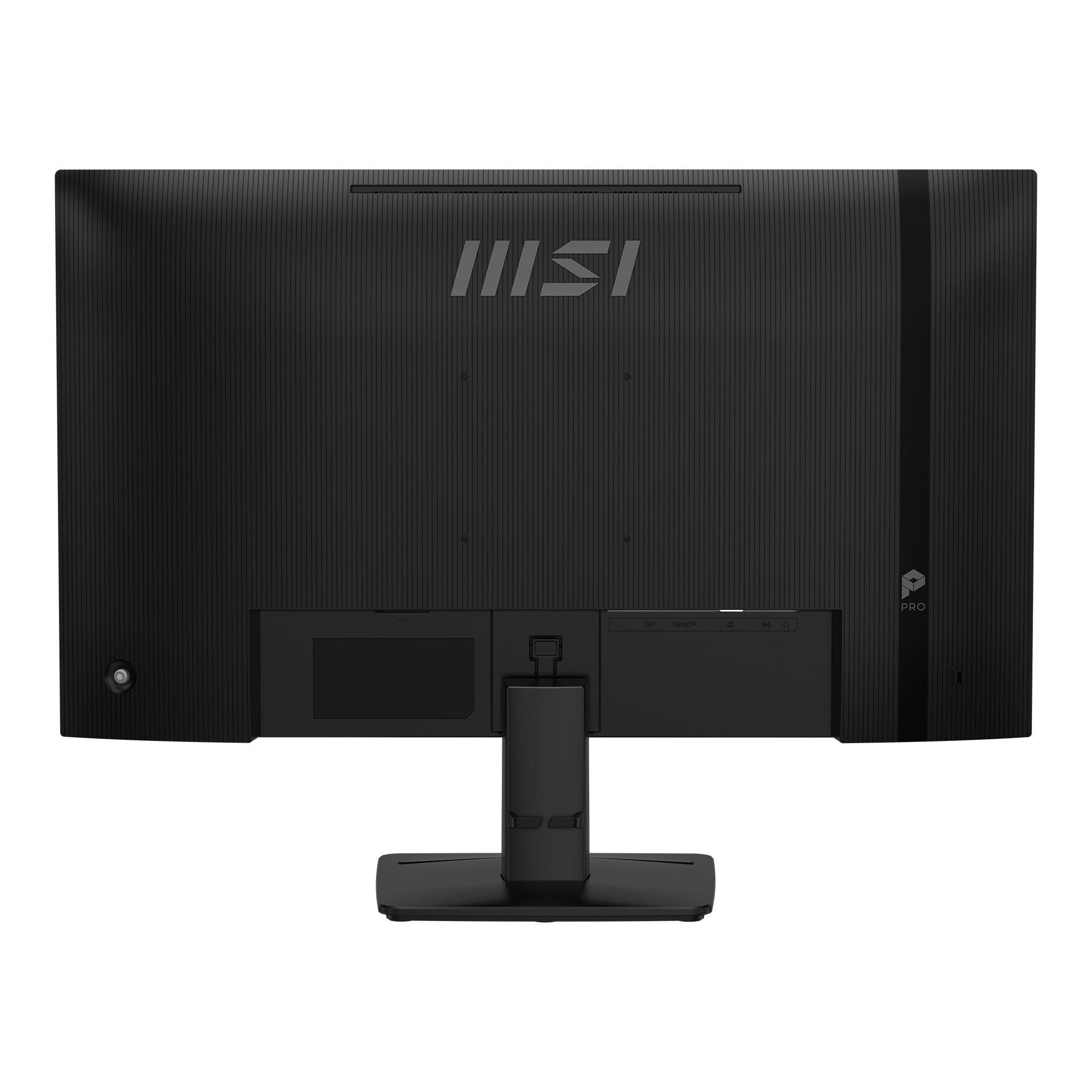 Black - MSI - PRO MP271 E14A IPS Monitor - 3