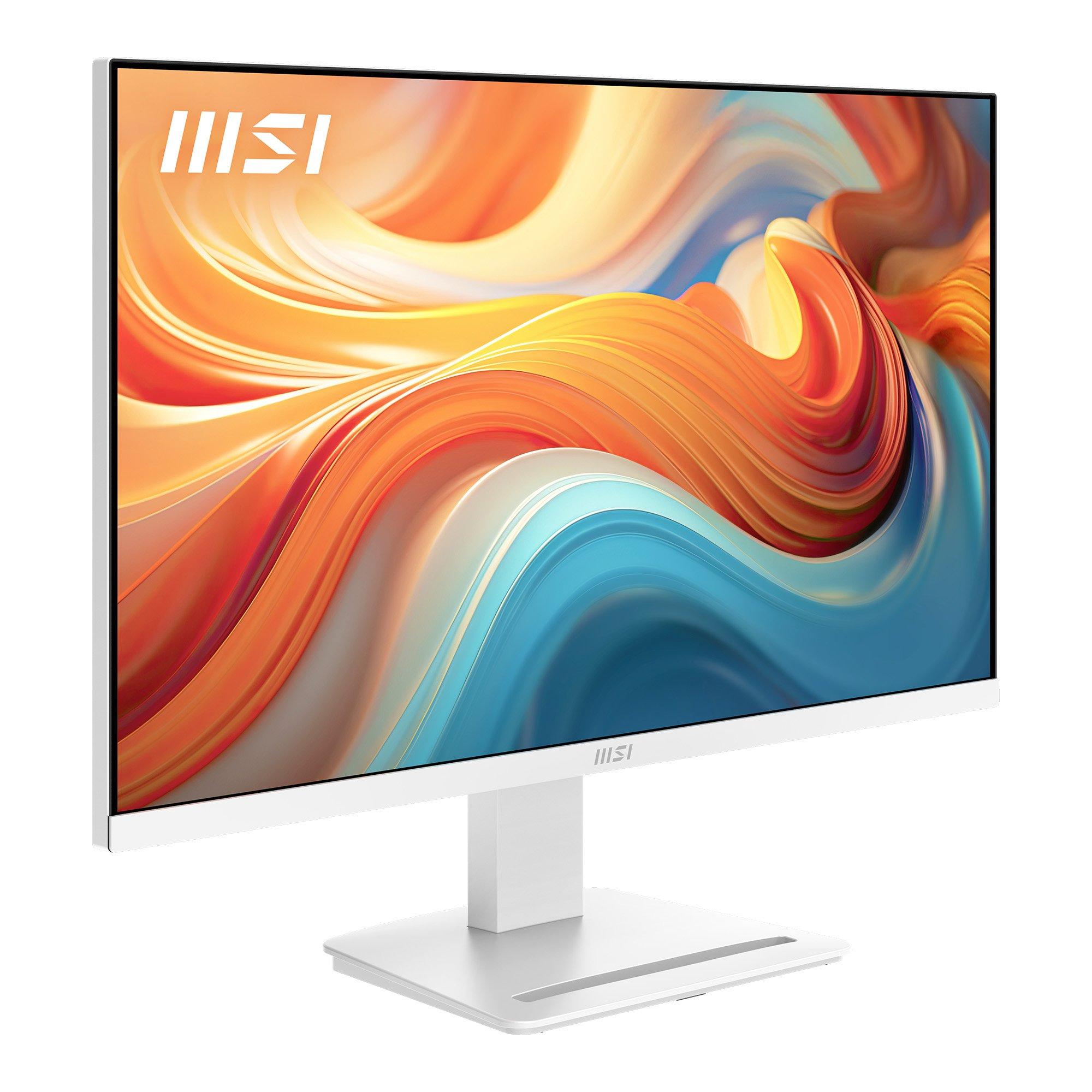 White - MSI - PRO MP273QW E14  27 inch 144Hz IPS Monitor - 6