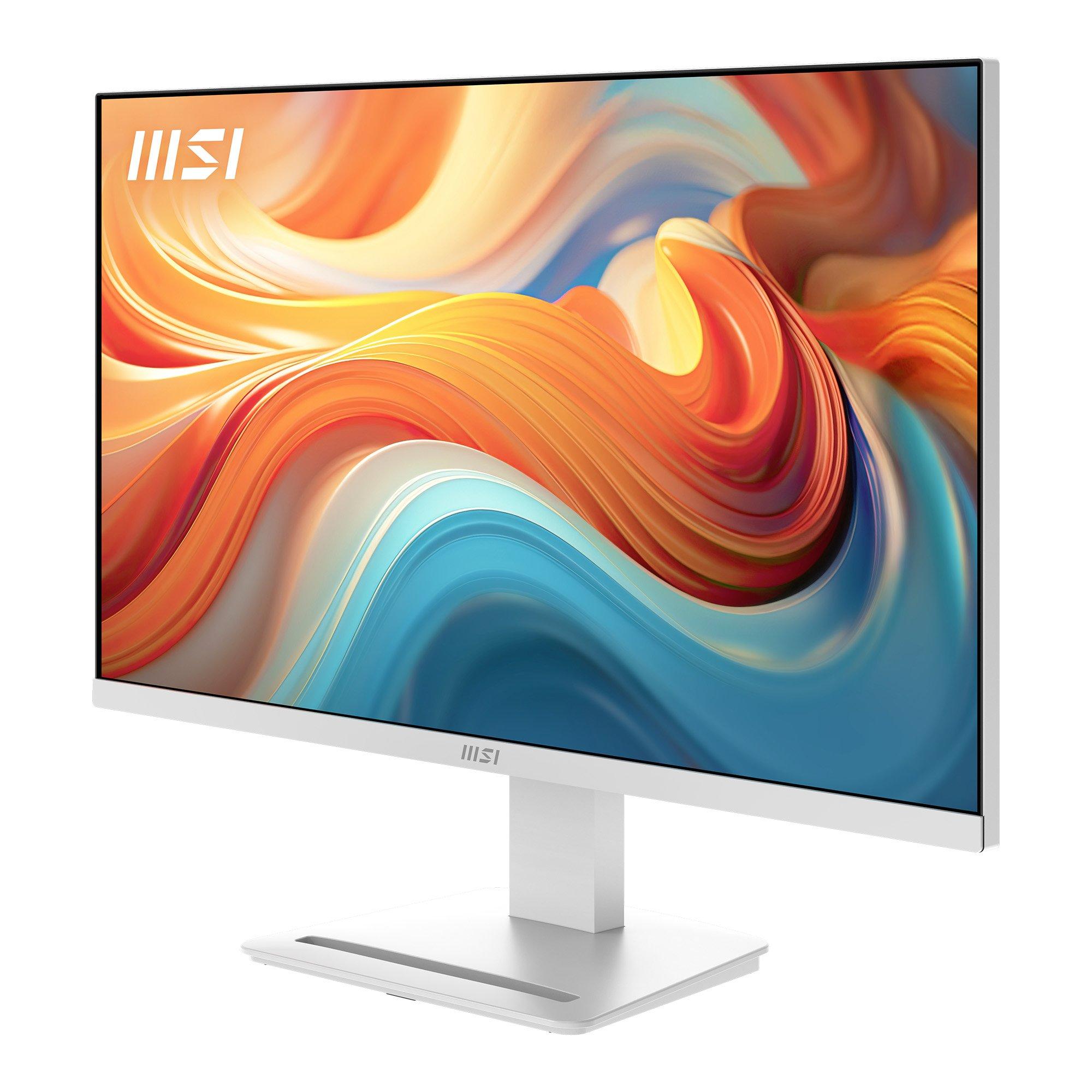 White - MSI - PRO MP273QW E14  27 inch 144Hz IPS Monitor - 7