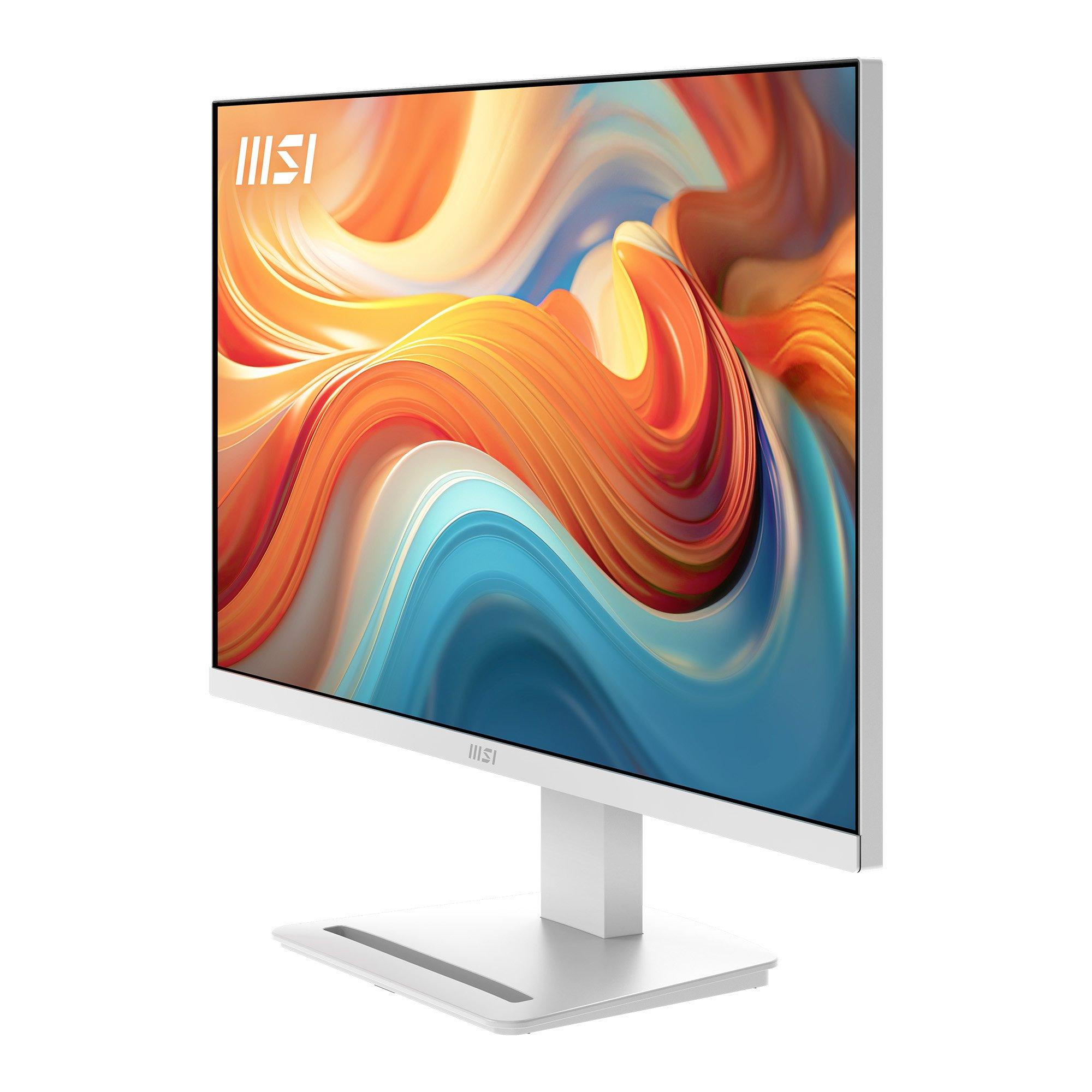 White - MSI - PRO MP273QW E14  27 inch 144Hz IPS Monitor - 8