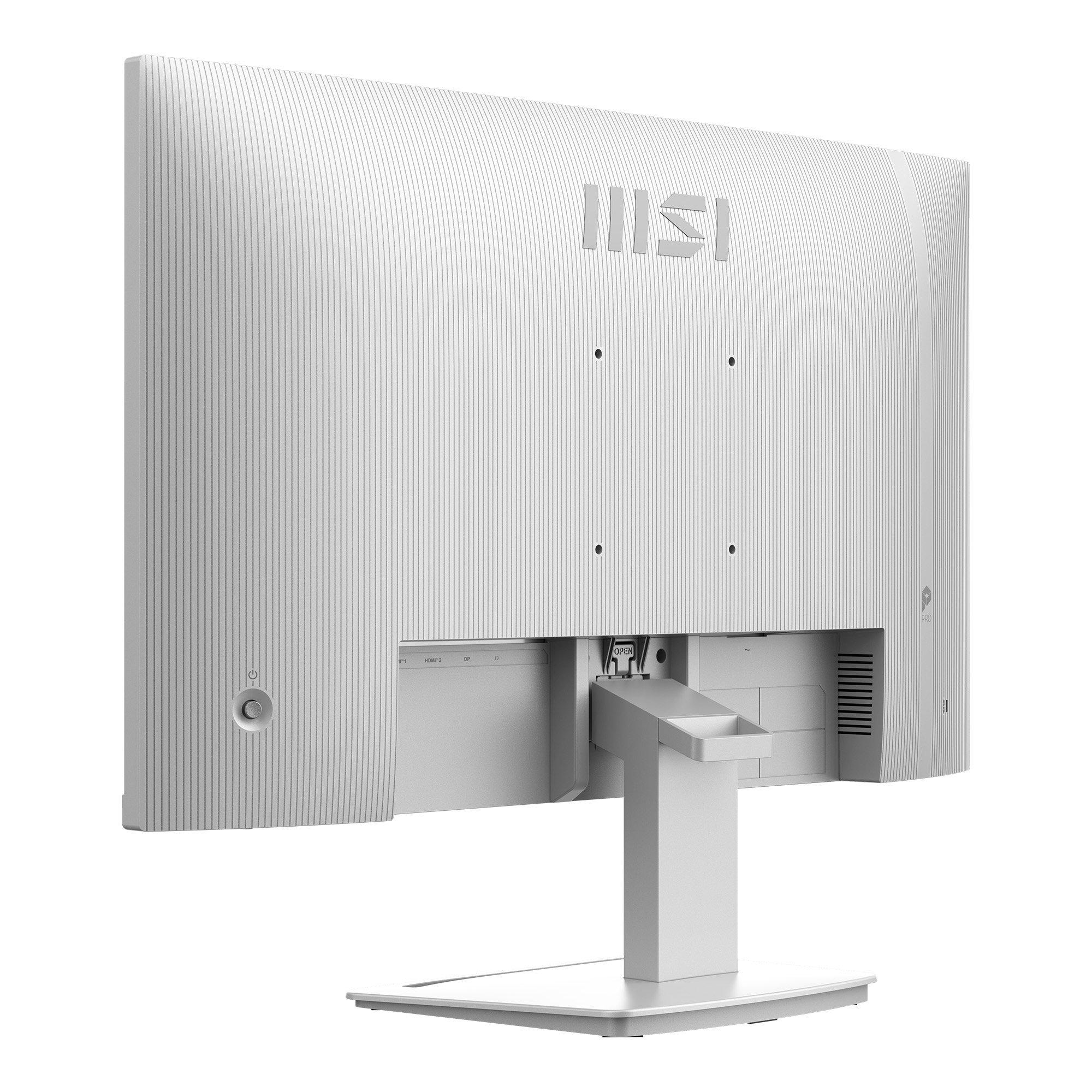 White - MSI - PRO MP273QW E14  27 inch 144Hz IPS Monitor - 9