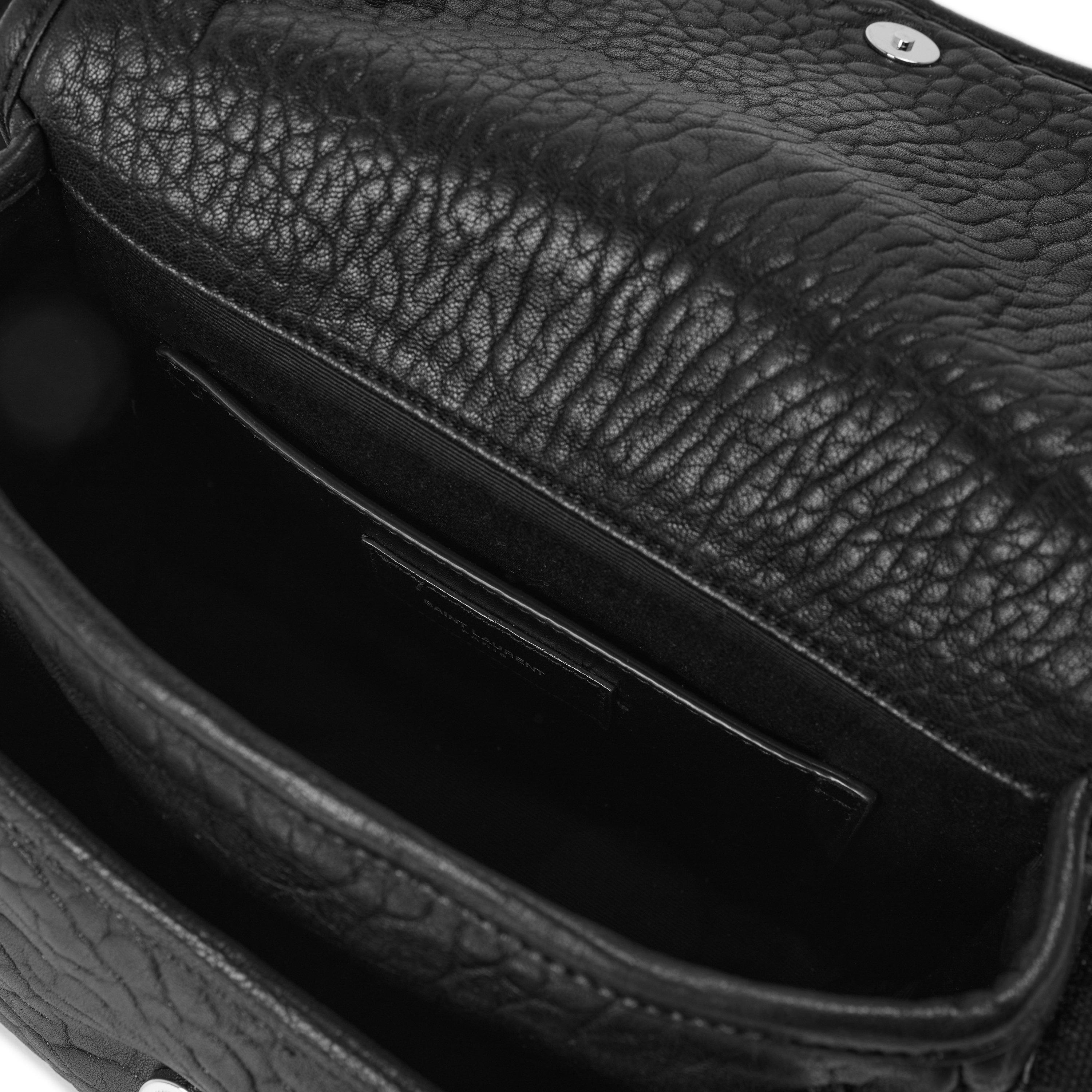 Black - Saint Laurent - Men's Cross Body Bag - 4