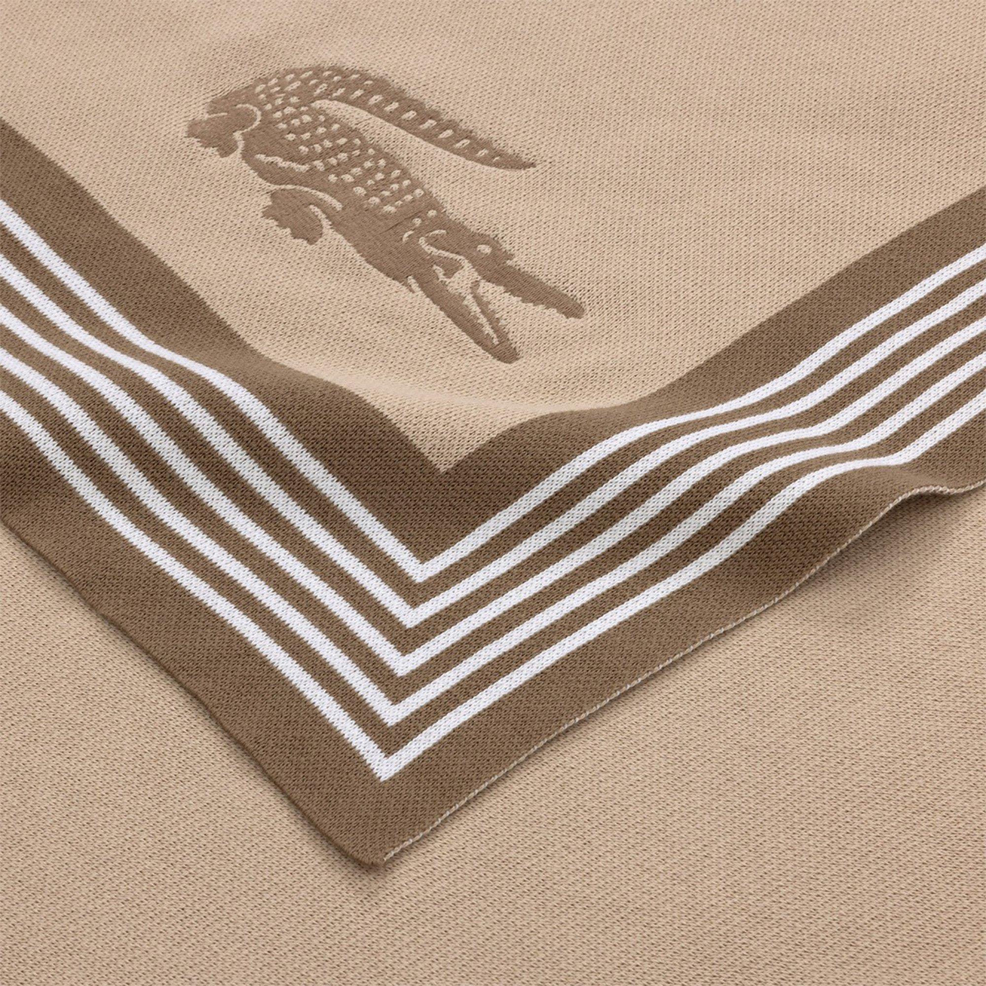 Beige - Lacoste - L Frame Throw - 2