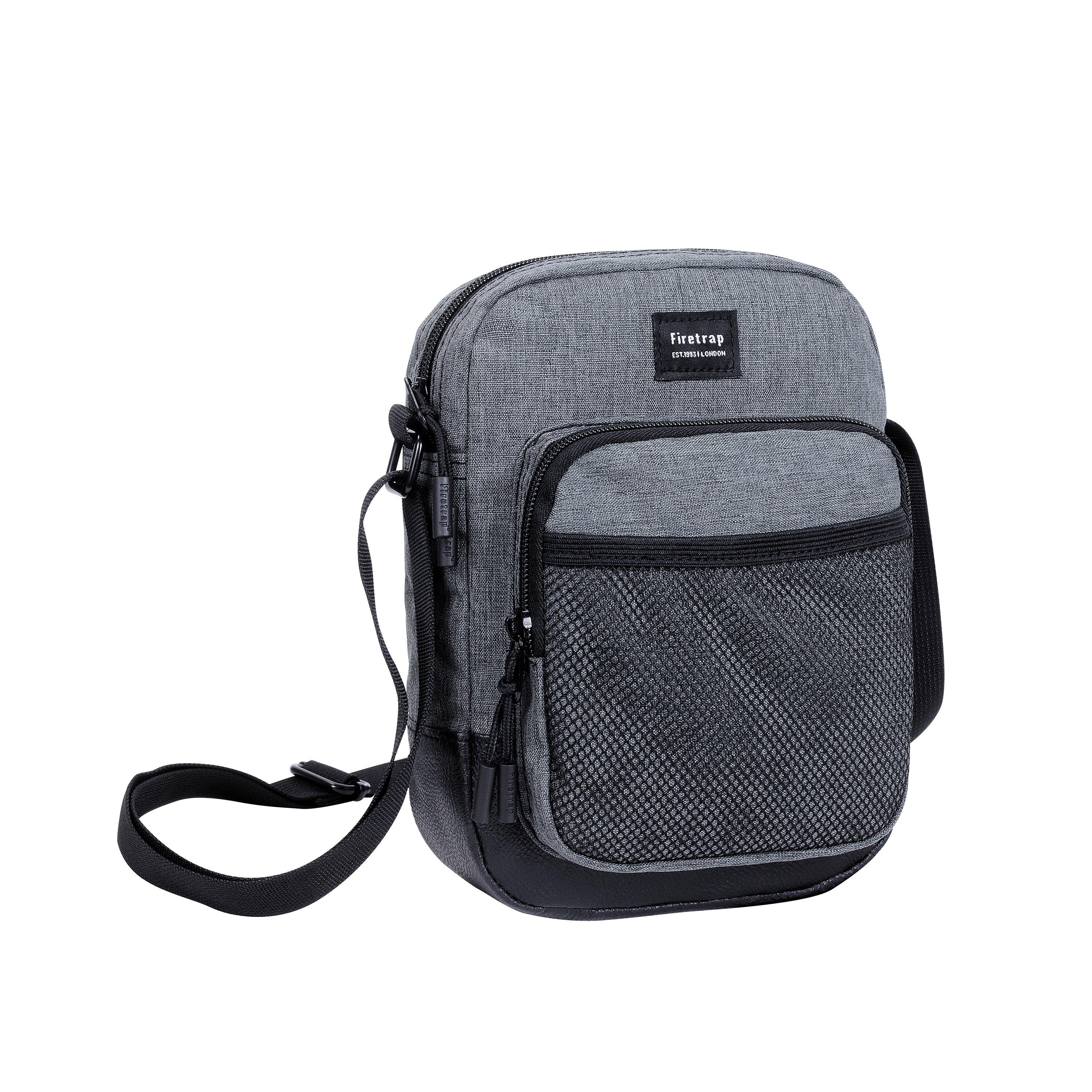 Noir - Firetrap - Kingdom Cross Body Bag - 2