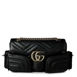 Gucci Small Gg Marmont Shoulder Bag