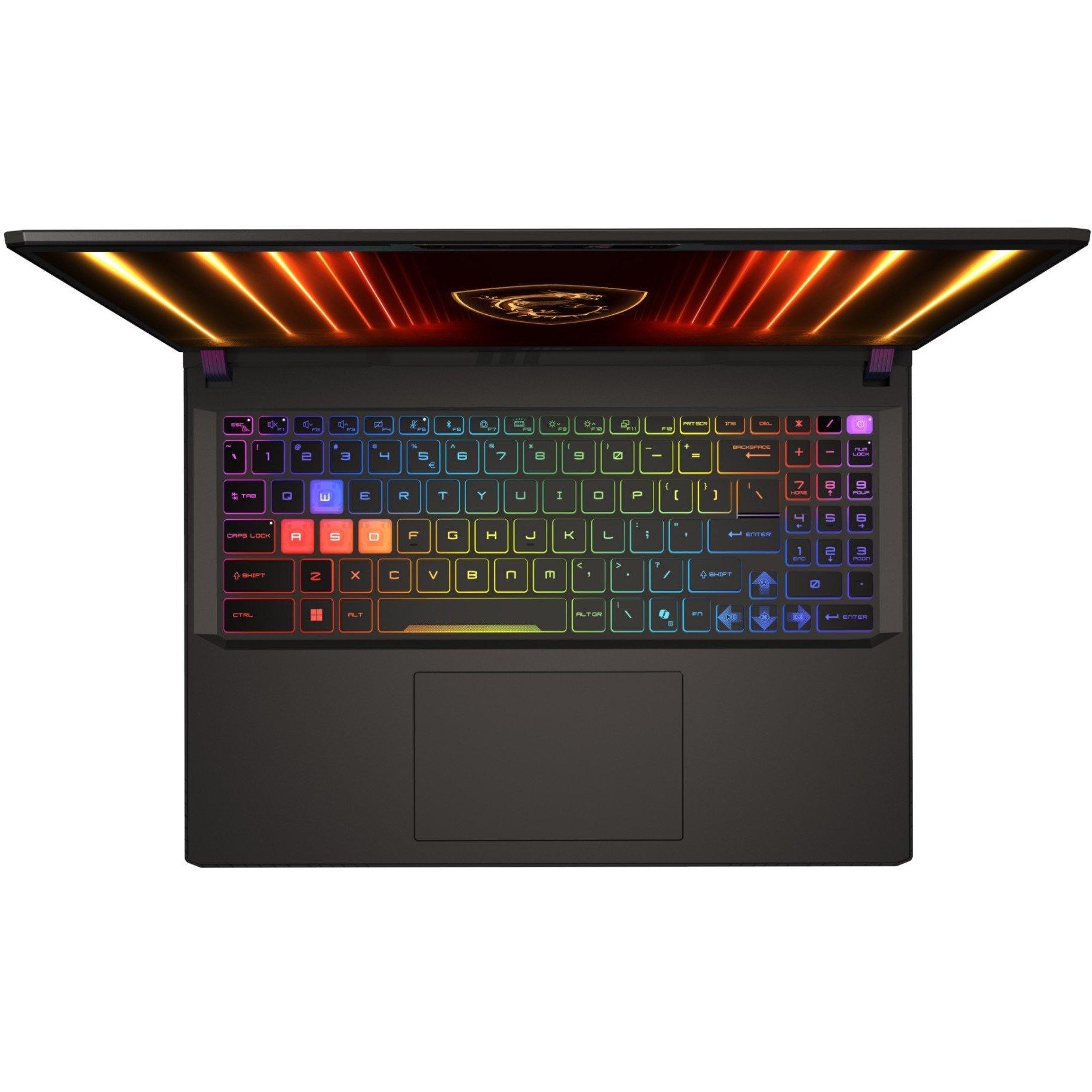 Crna - MSI - MSI Vector 16 HX AI A2XWIG Gaming Laptop - Intel Core Ultra 9 275HX 16GB 1TB SSD RTX 5080 - 3