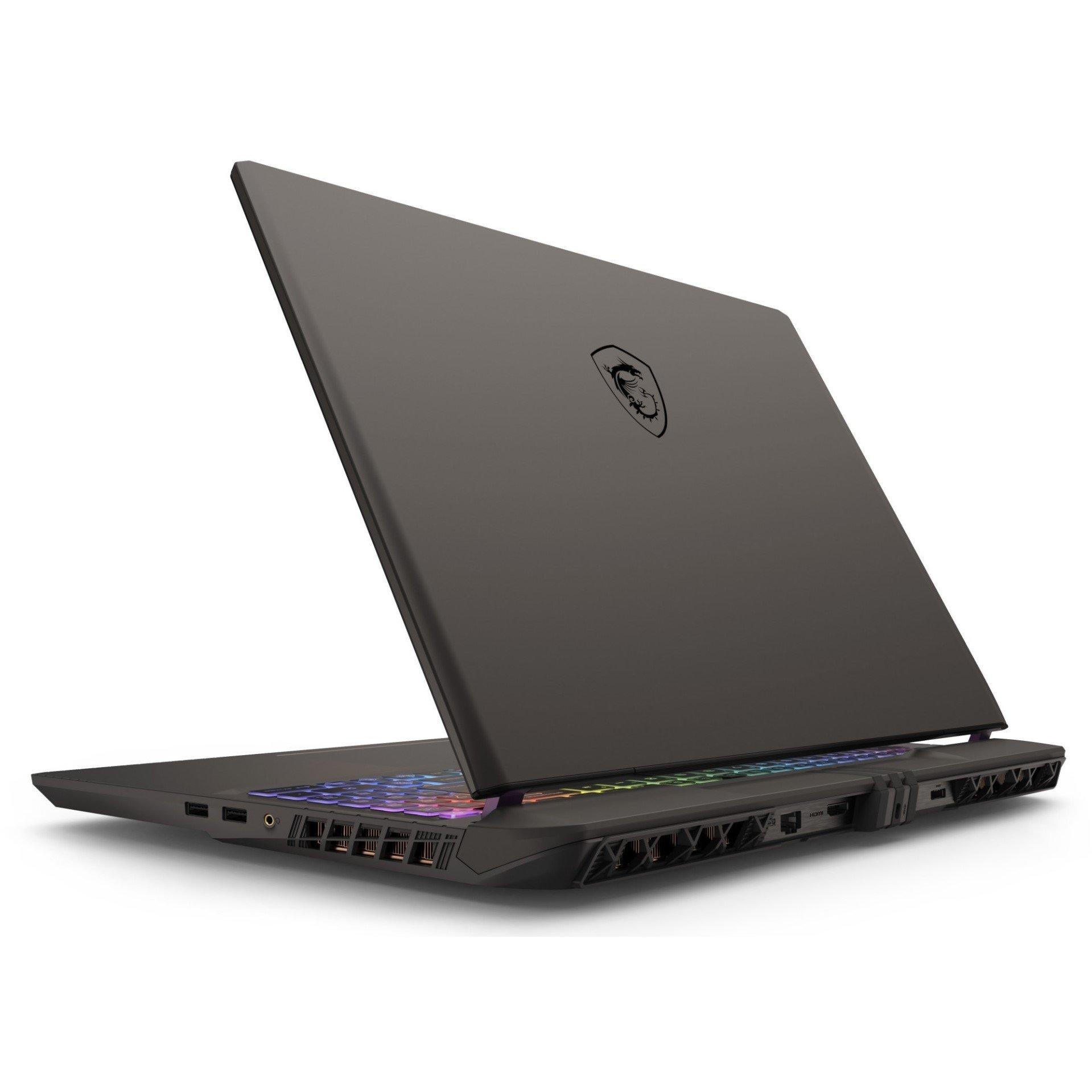 Crna - MSI - MSI Vector 16 HX AI A2XWIG Gaming Laptop - Intel Core Ultra 9 275HX 16GB 1TB SSD RTX 5080 - 5