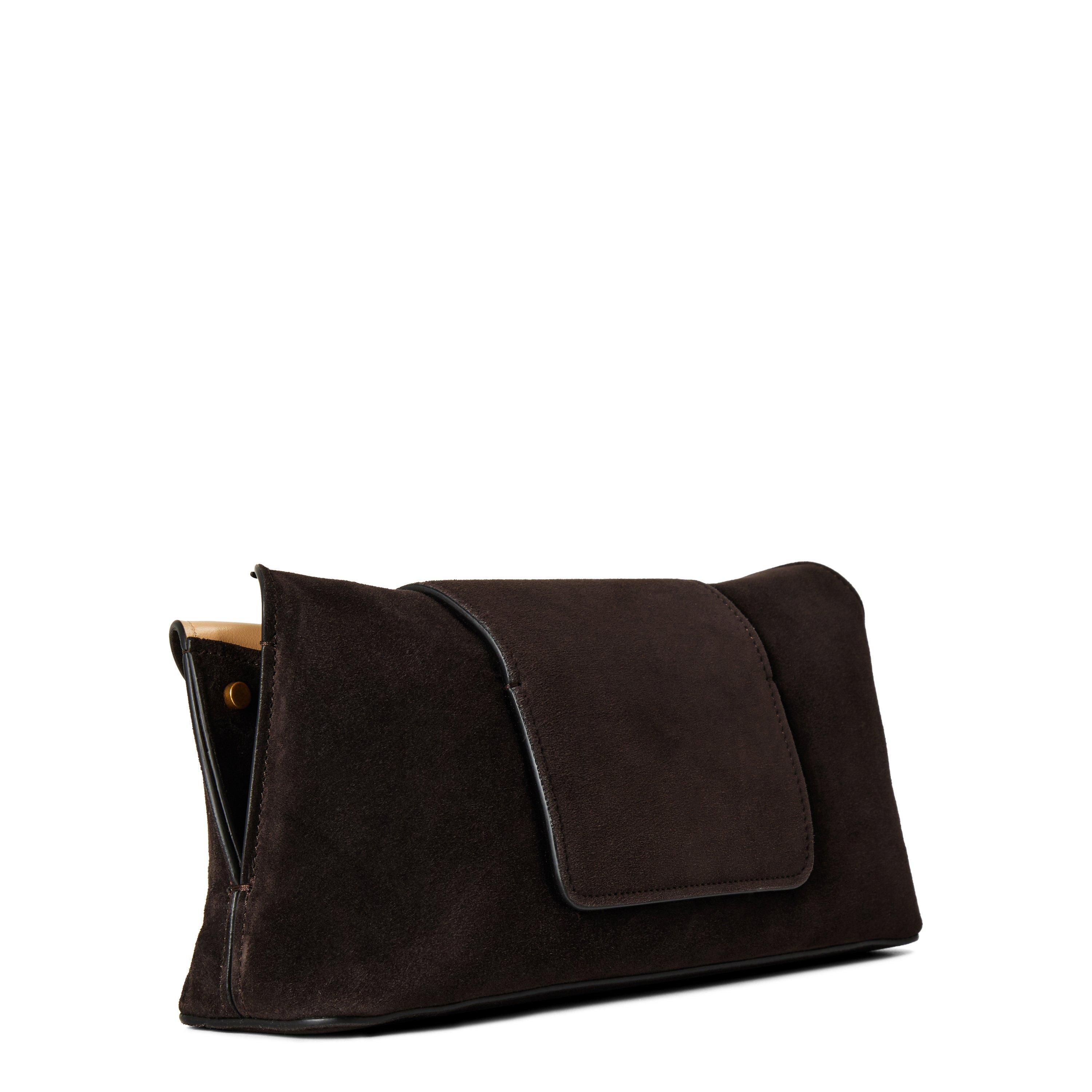 Moka Suede - Versace - Versace Sde Cltch Ba Ld64 - 2
