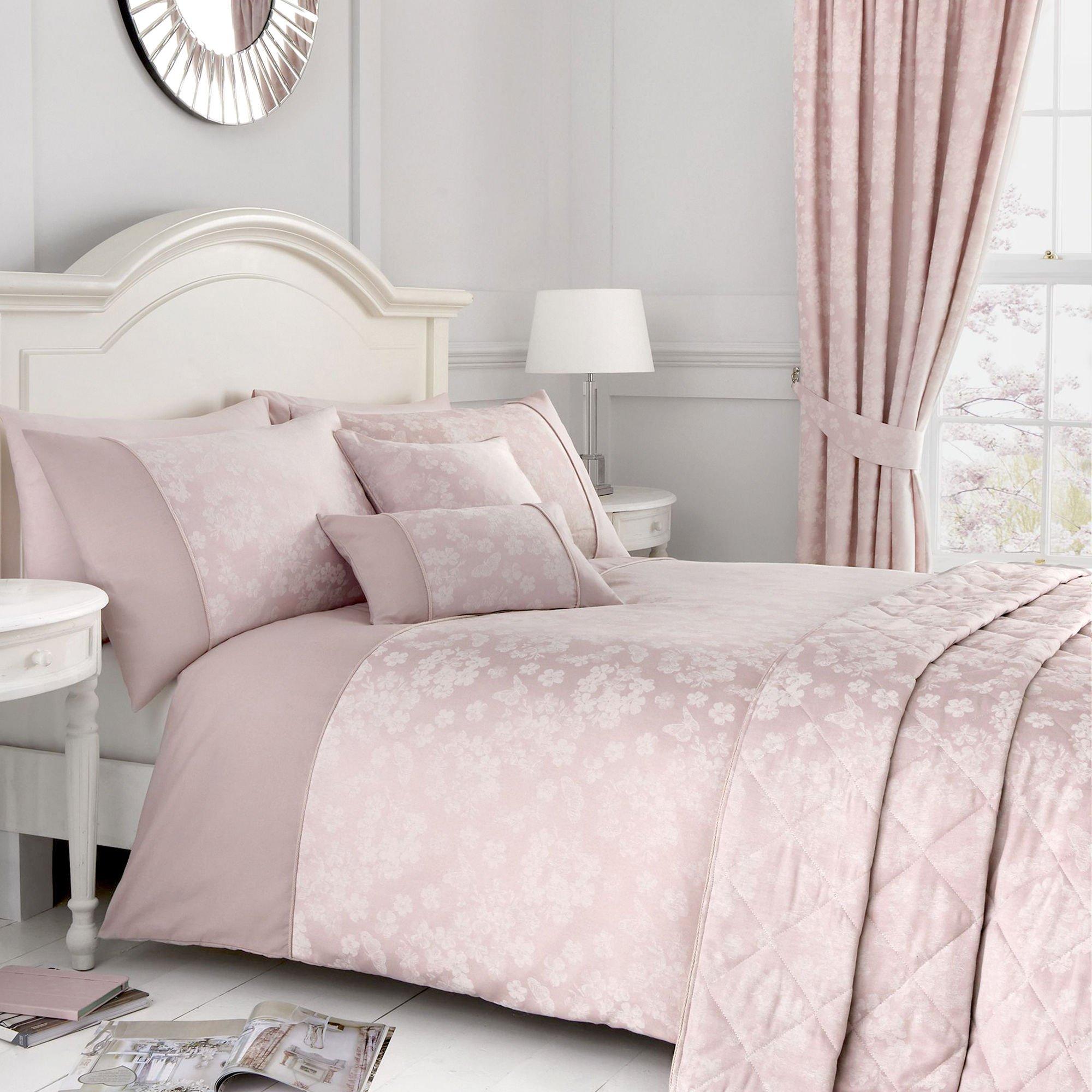 Blush - Dreams and Drapes - Blossom Duvet Cover Set in Blush - 1