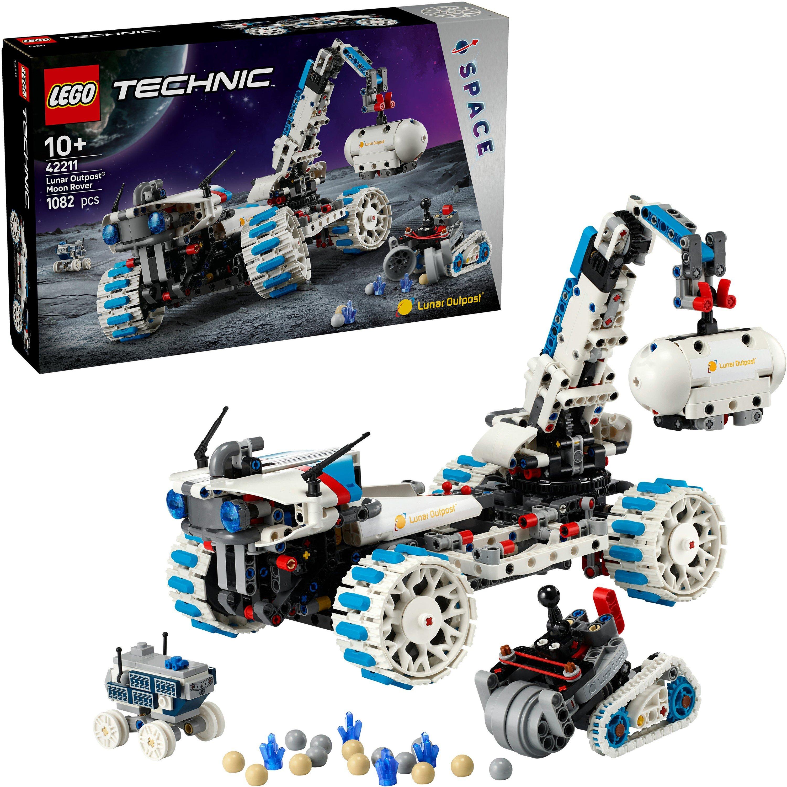 Lunar Outpost - LEGO - LEGO® Technic 42211 Lunar Outpost™ Moon Rover Space Vehicle Set STEM Toy - 1