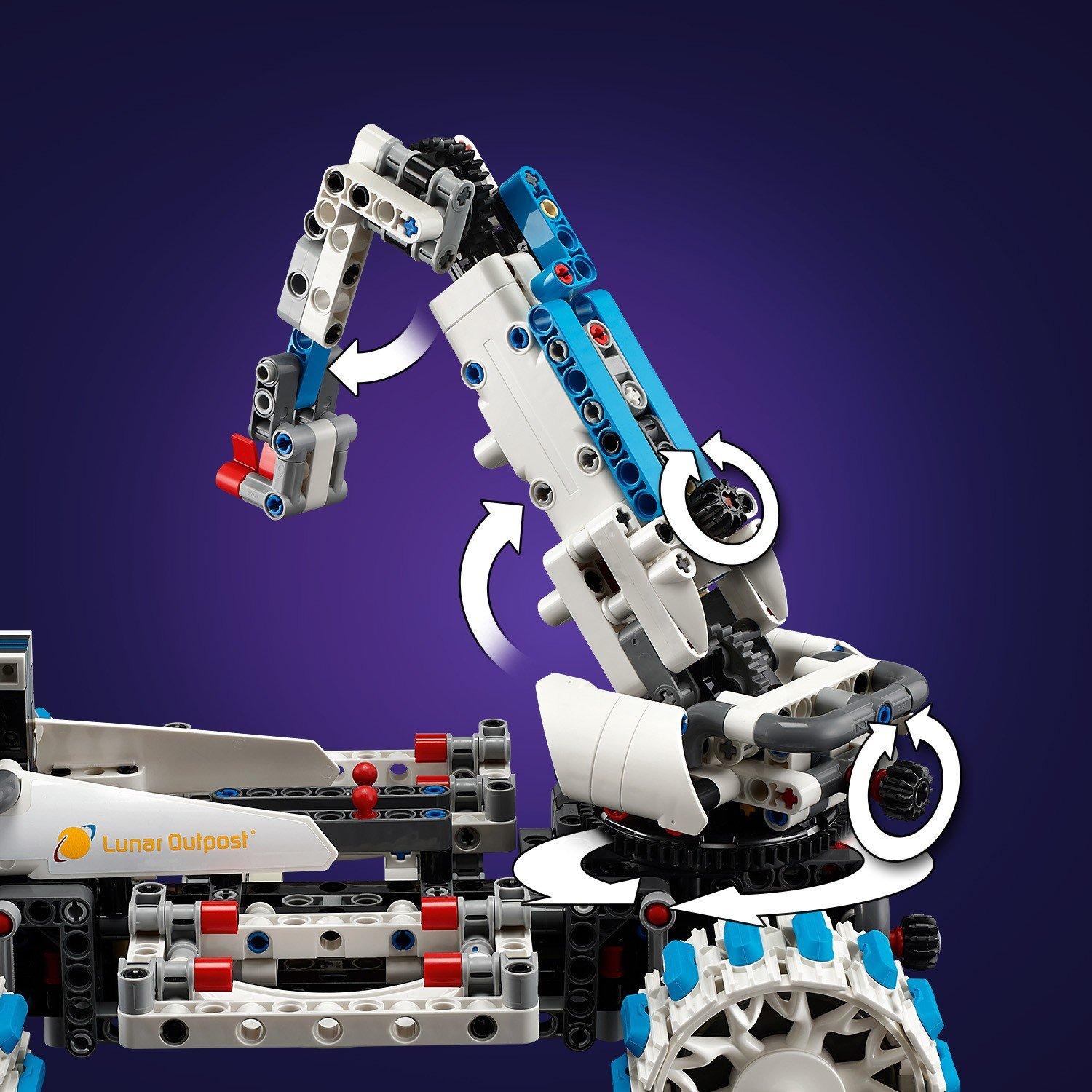 Lunar Outpost - LEGO - LEGO® Technic 42211 Lunar Outpost™ Moon Rover Space Vehicle Set STEM Toy - 11