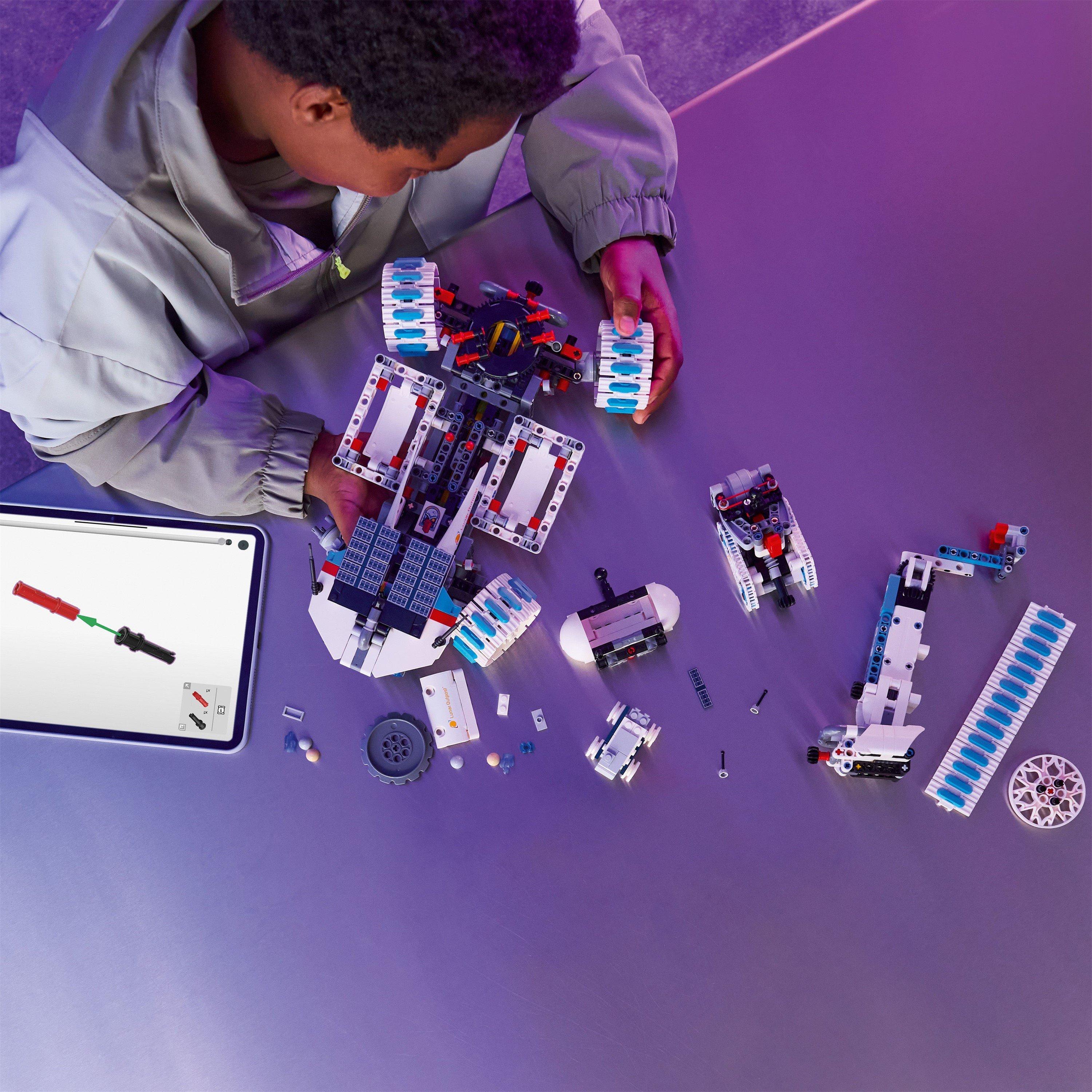 Lunar Outpost - LEGO - LEGO® Technic 42211 Lunar Outpost™ Moon Rover Space Vehicle Set STEM Toy - 3