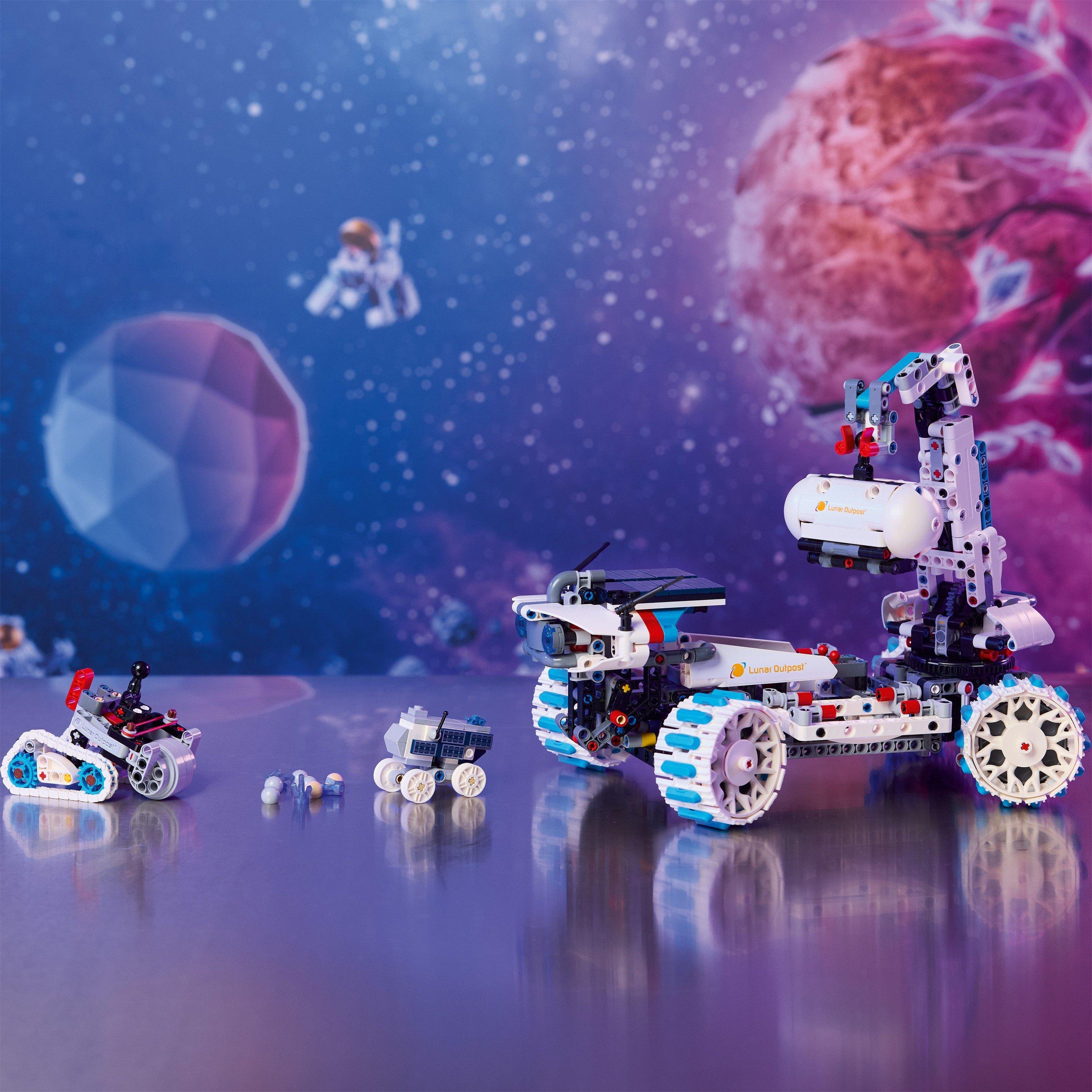 Lunar Outpost - LEGO - LEGO® Technic 42211 Lunar Outpost™ Moon Rover Space Vehicle Set STEM Toy - 5