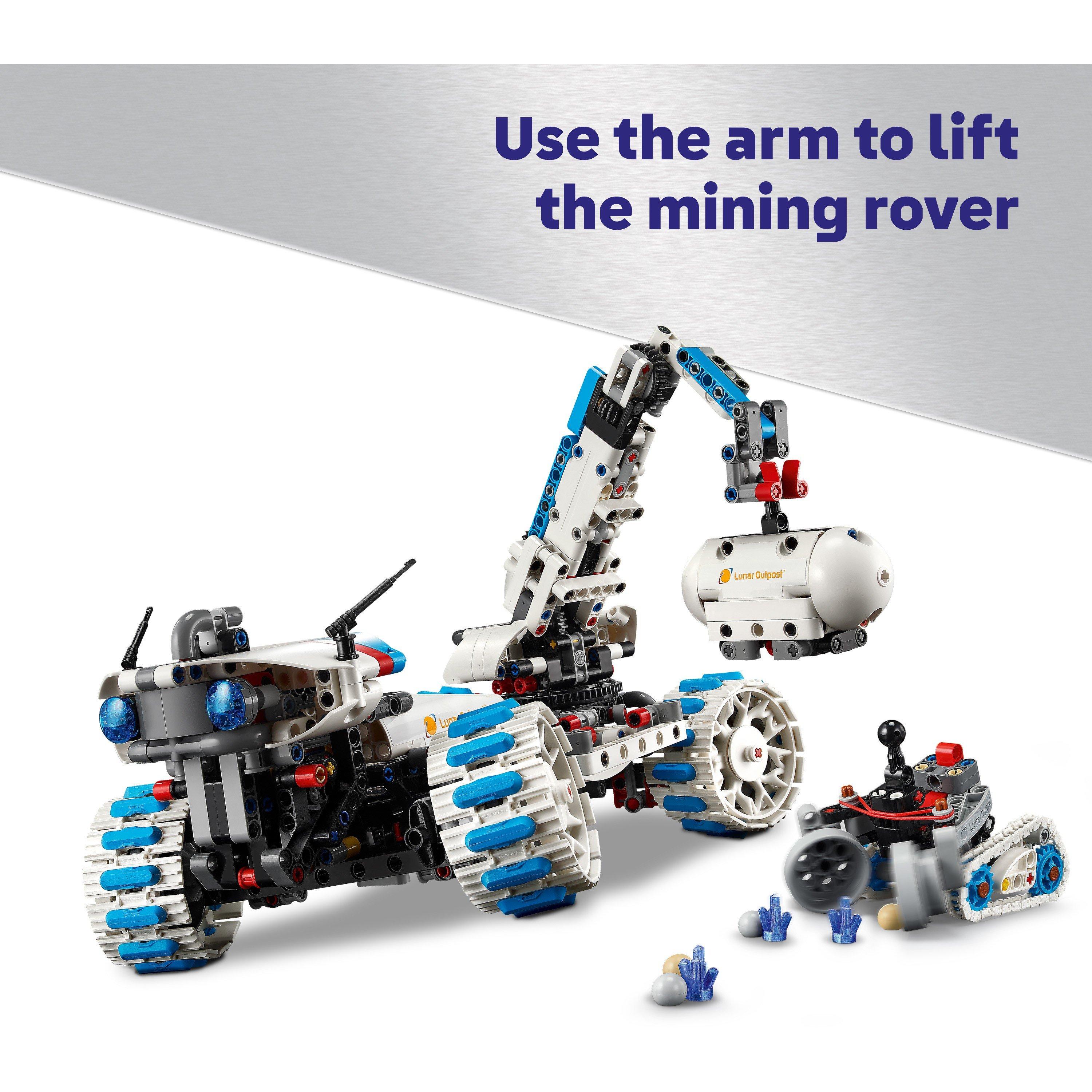 Lunar Outpost - LEGO - LEGO® Technic 42211 Lunar Outpost™ Moon Rover Space Vehicle Set STEM Toy - 6