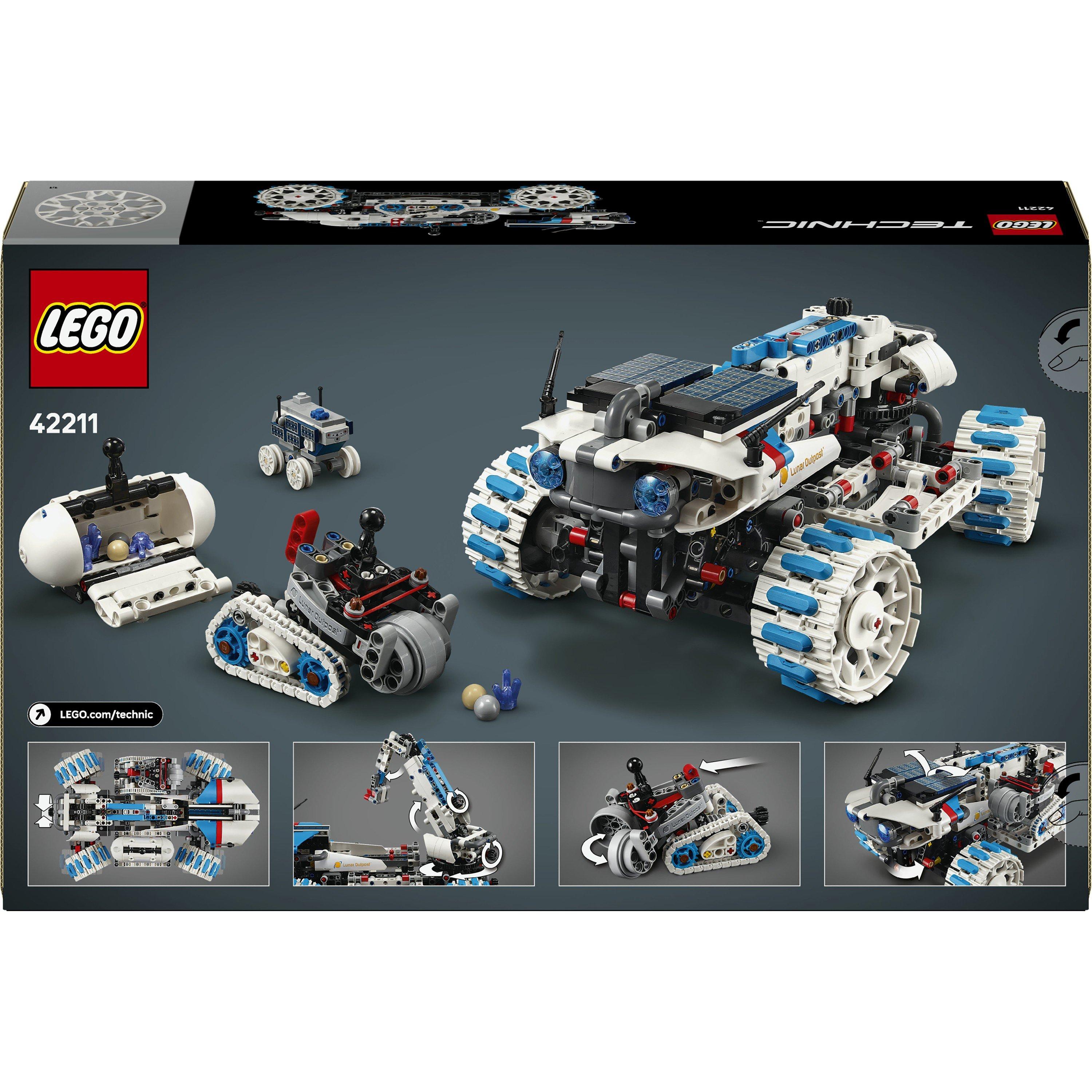 Lunar Outpost - LEGO - LEGO® Technic 42211 Lunar Outpost™ Moon Rover Space Vehicle Set STEM Toy - 9