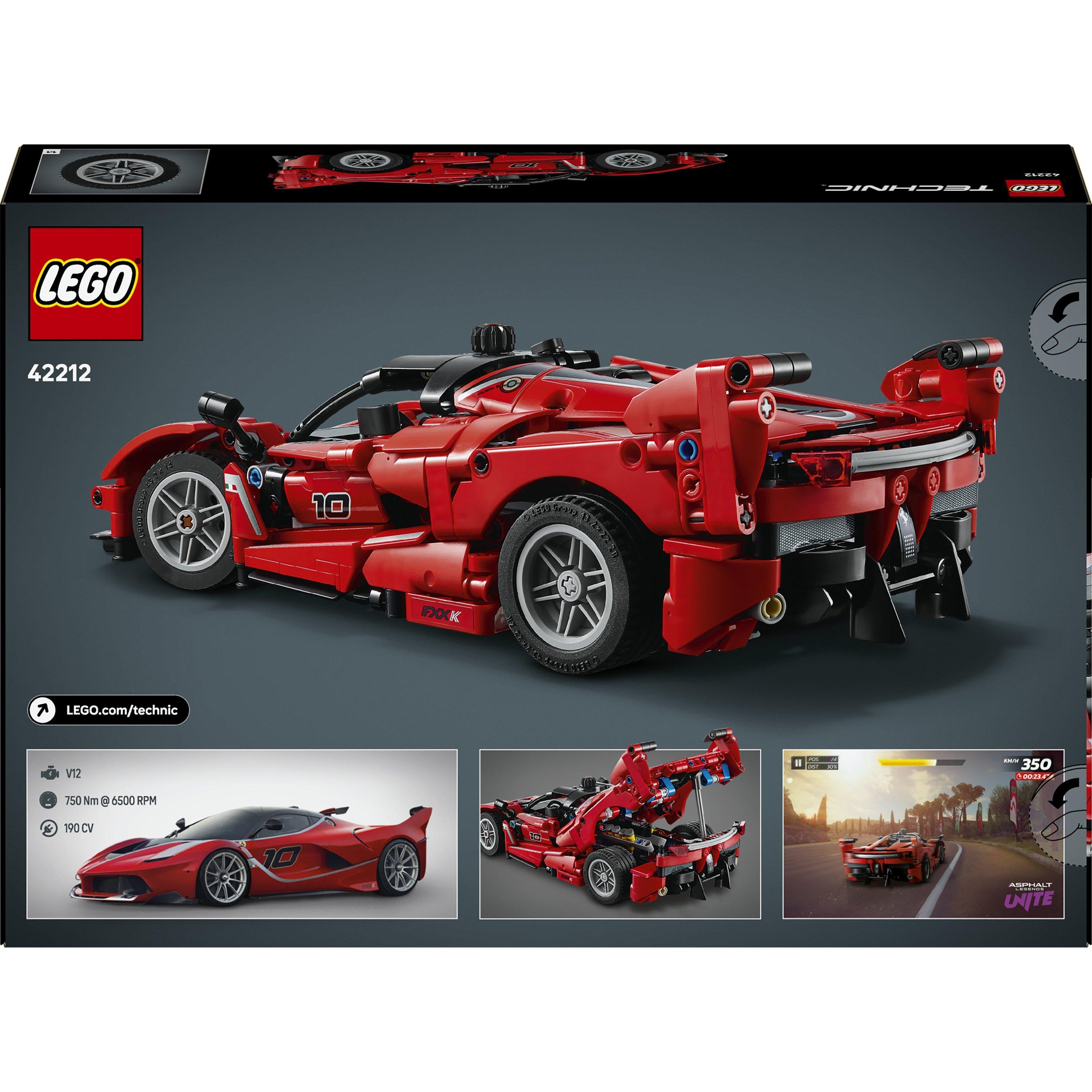 Ferrari FXX K - LEGO - LEGO® Technic 42212 Ferrari FXX K Model Car Kit STEM Building Toy - 10