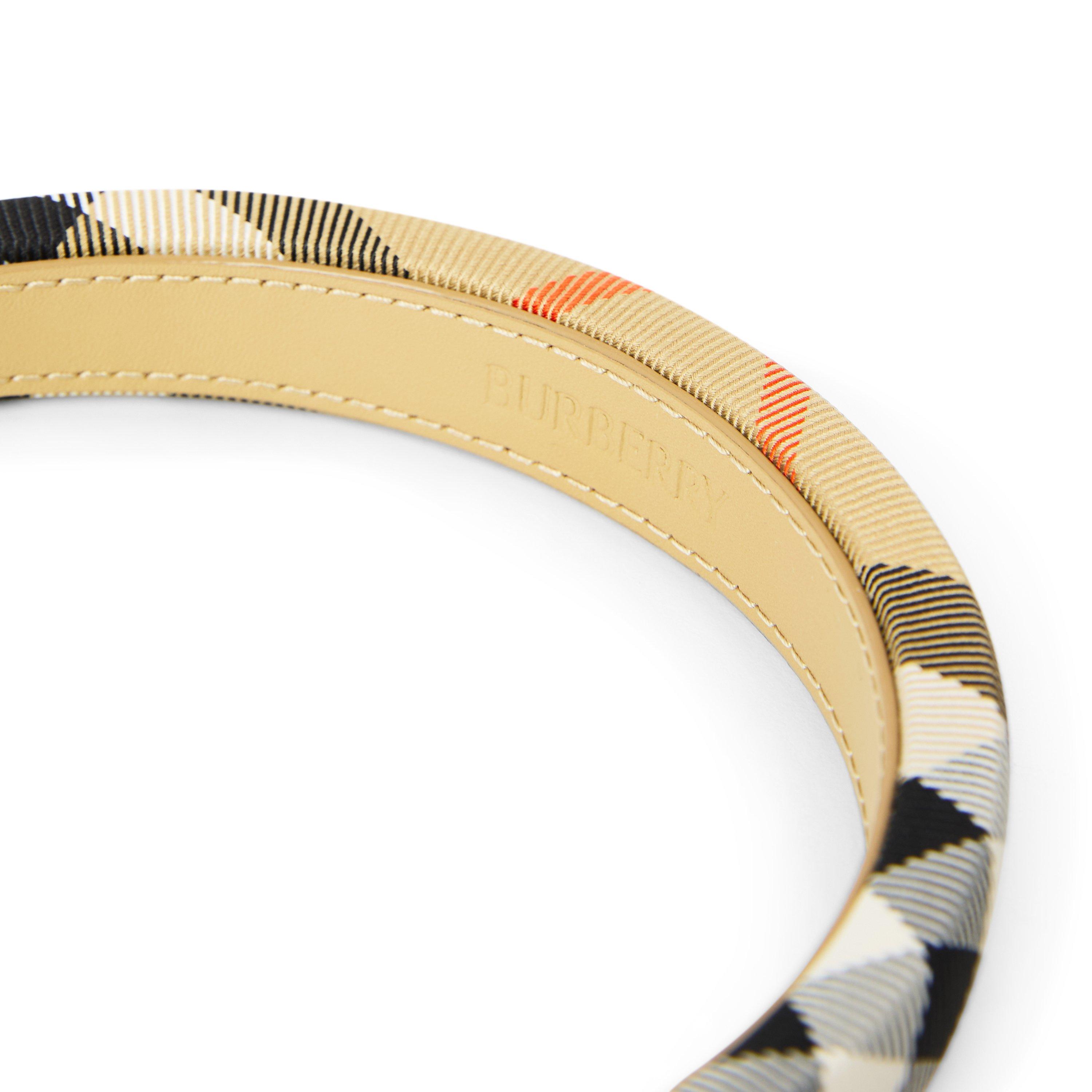 Chk B9368 - Burberry - Burb Check Headband Jn64 - 2