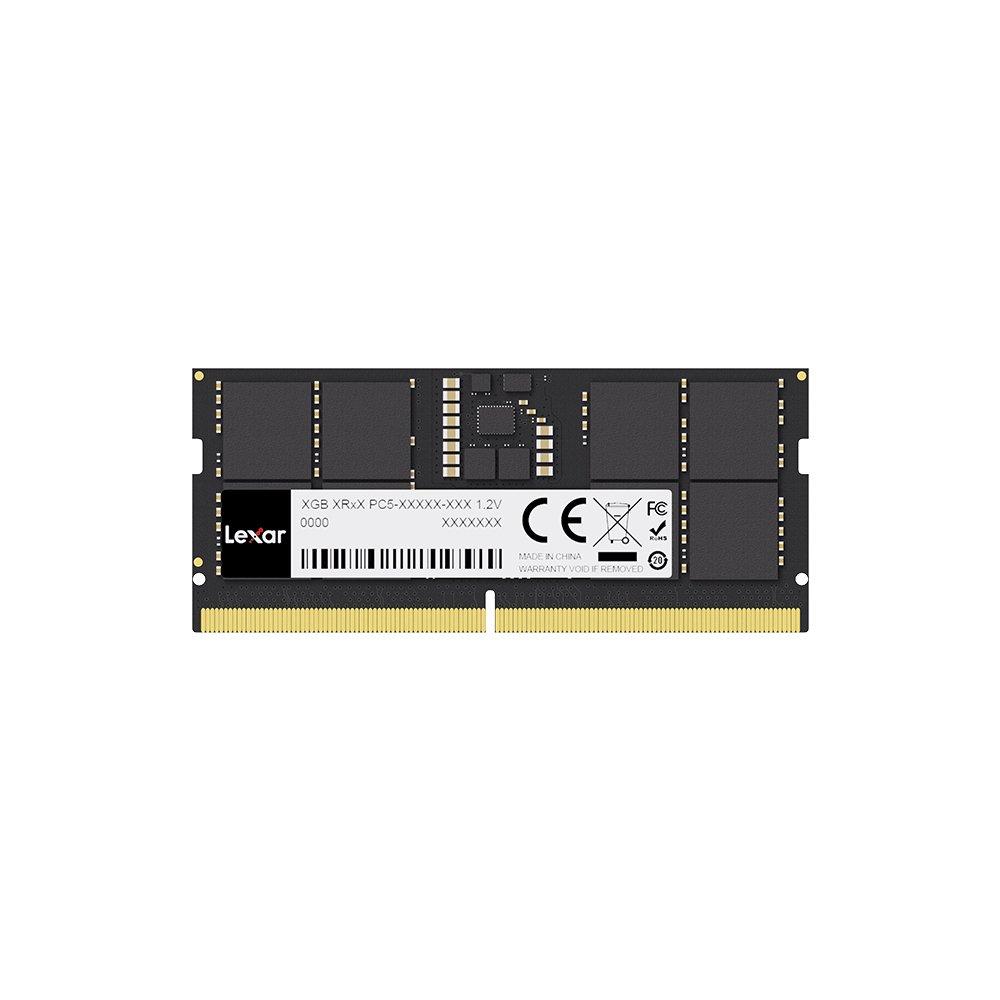 Black - Lexar - SO-DIMM 5600 DDR5 16GB DRAM - 7