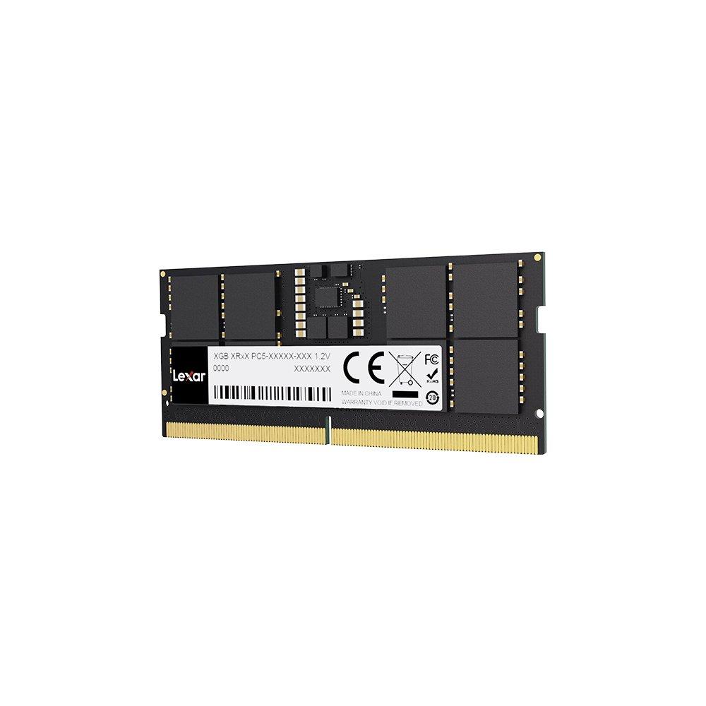 Black - Lexar - SO-DIMM 5600 DDR5 16GB DRAM - 8