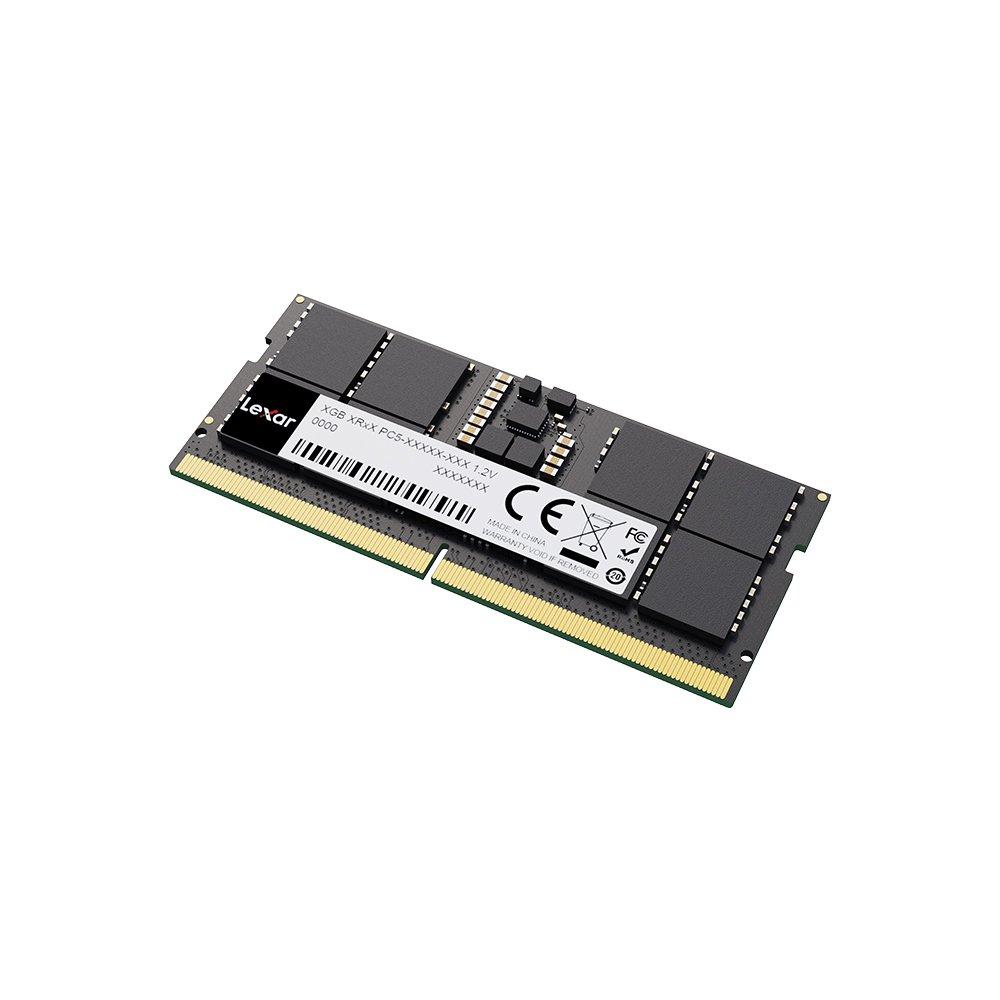 Black - Lexar - SO-DIMM 5600 DDR5 16GB DRAM - 9