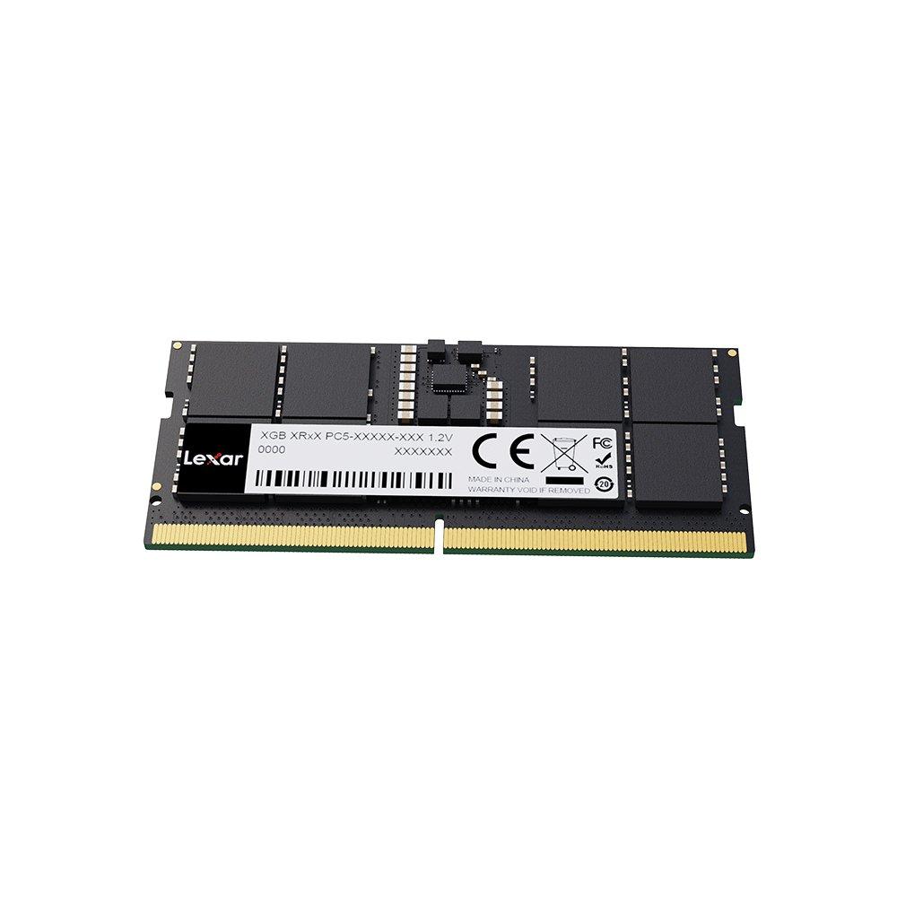 Black - Lexar - SO-DIMM 5600 DDR5 16GB DRAM - 10