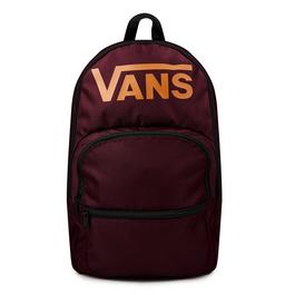 Vans The Four Ring Black Leather Crossbody Bag