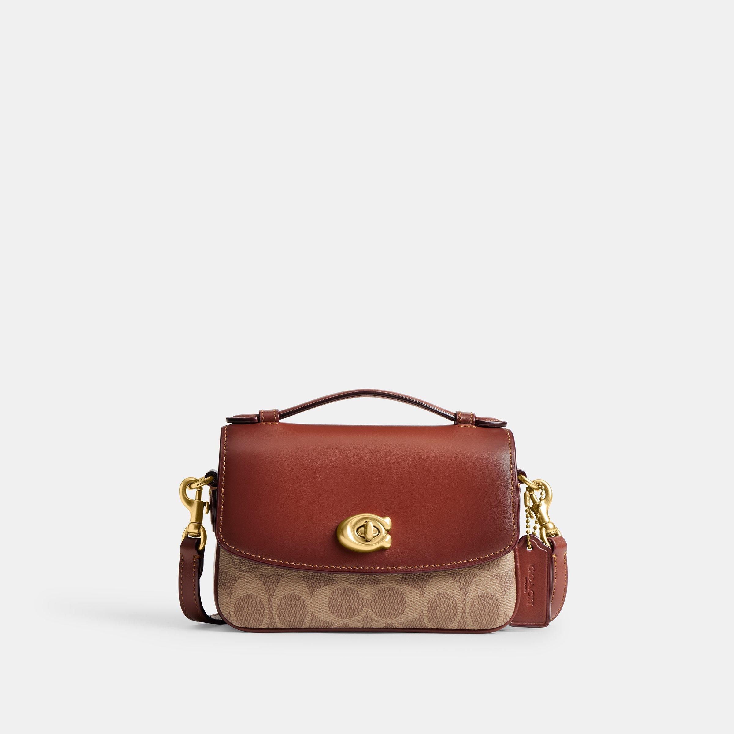 Coach Women's B4/Tan Rust Crossbody Bag