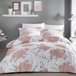 Dreams and Drapes Starline Duvet Cover Set in Blush