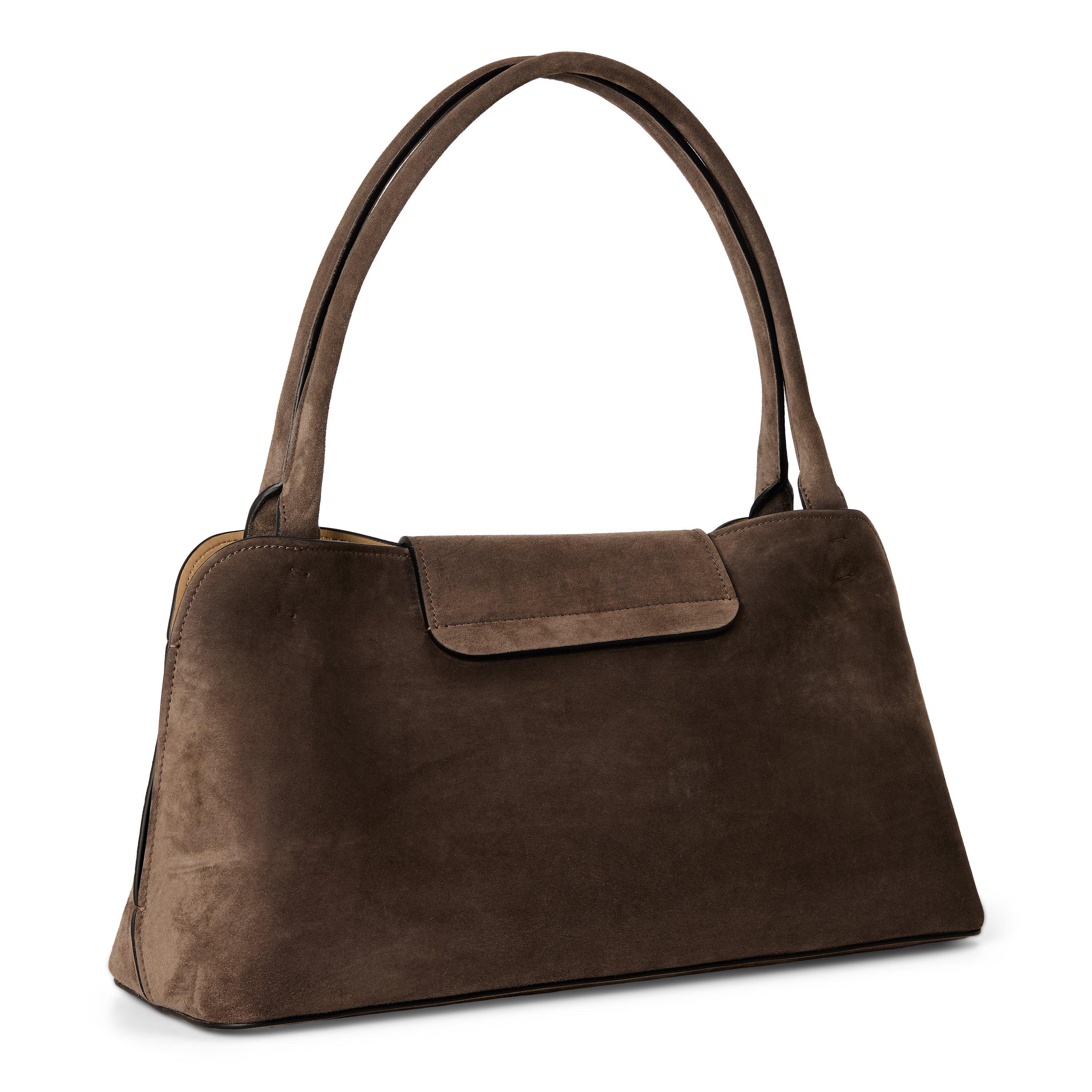 Moka Suede - Versace - Versace Shd Bag M Ld64 - 2