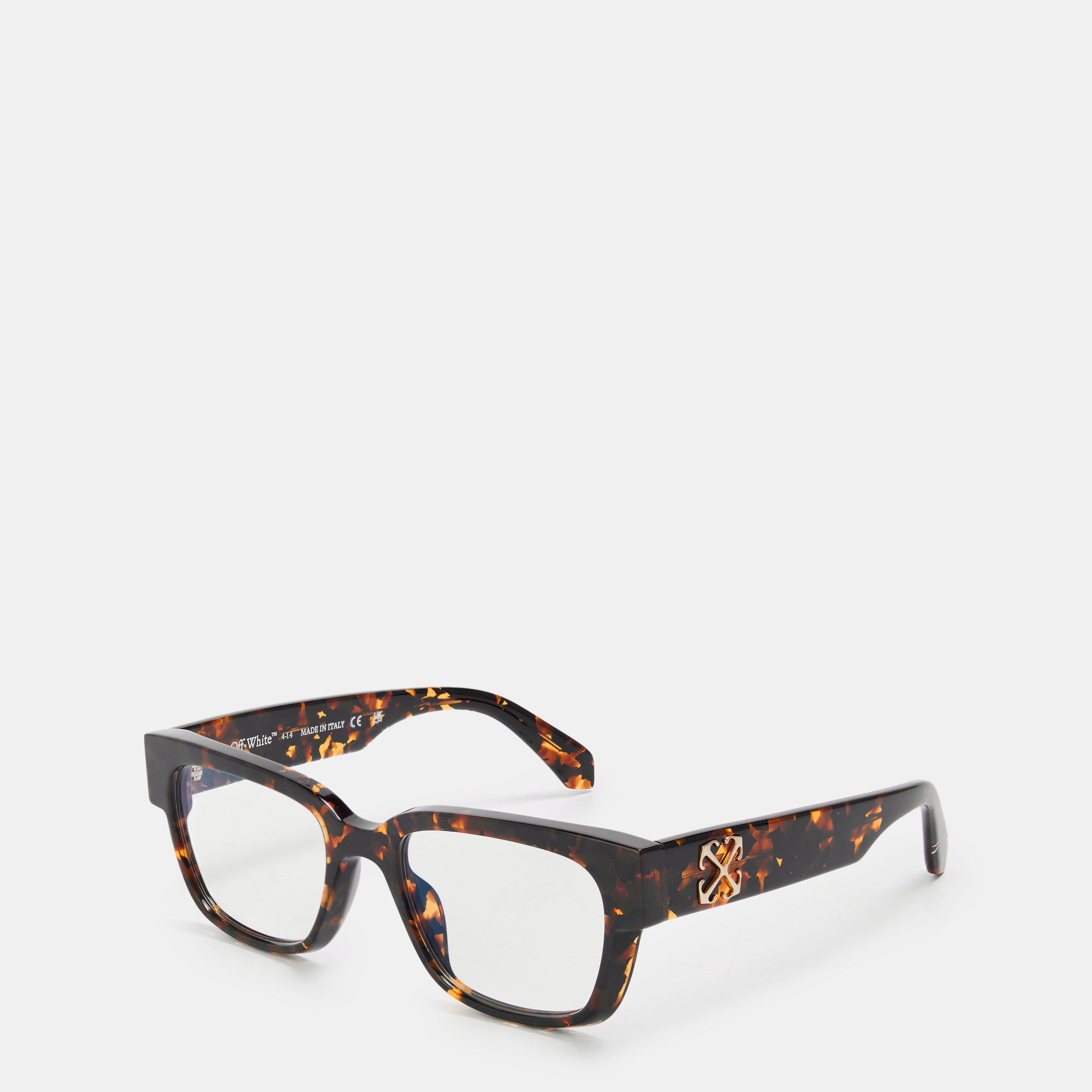 Off White Reading Glasses - Havana