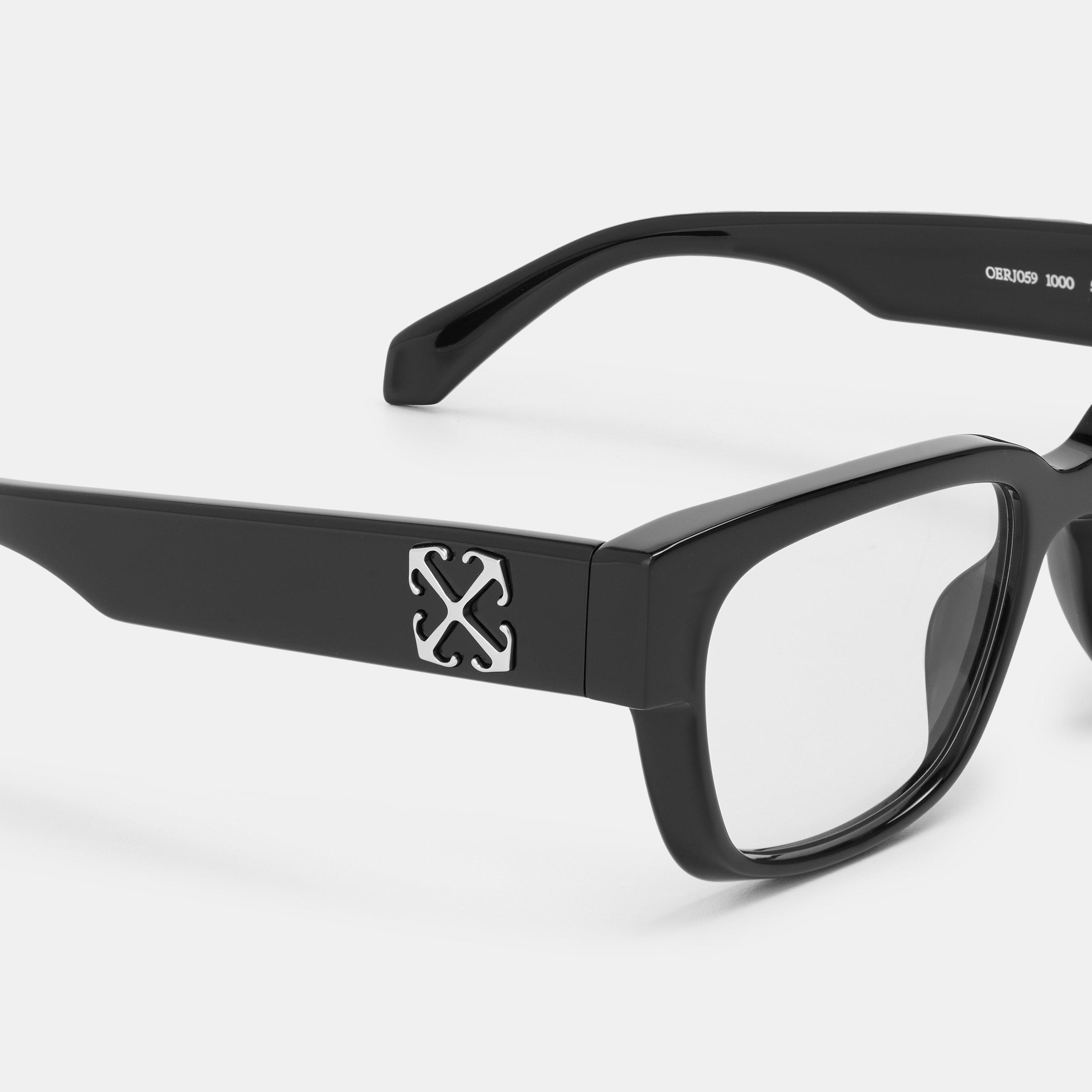 Black - Off White - Unisex Reading Glasses - 3