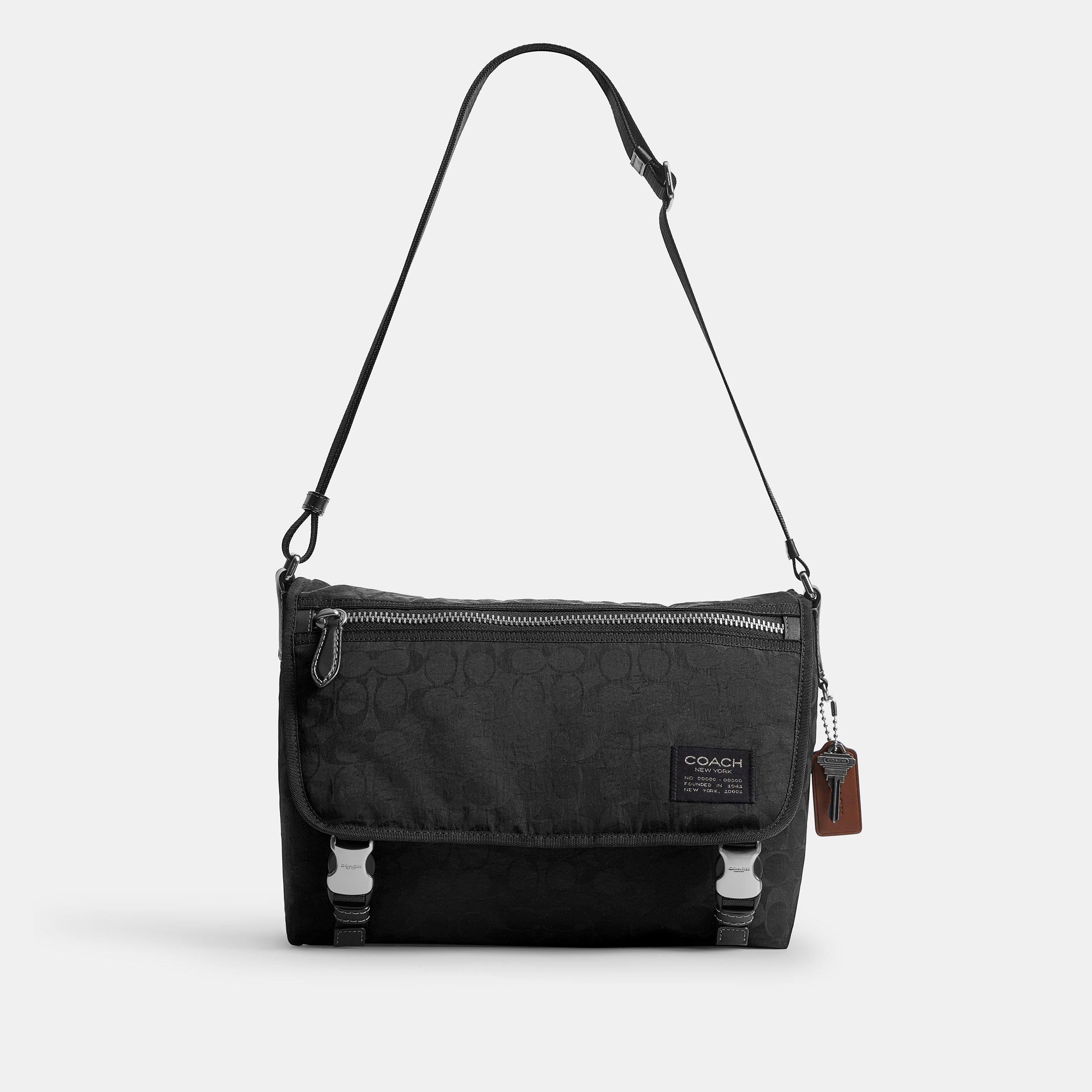 Coach  Lane Messenger Bag - Black