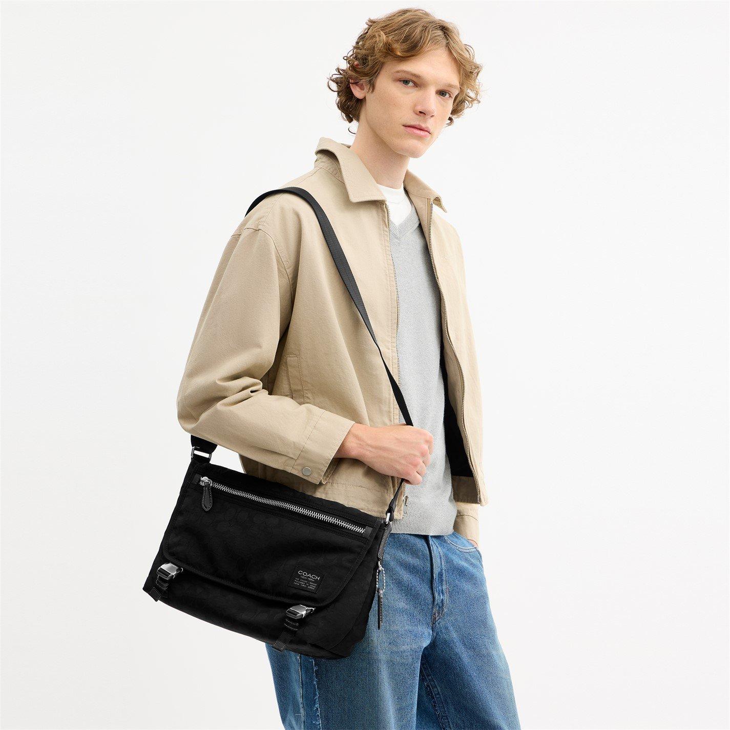 Black - Coach - Lane Messenger Bag - 2