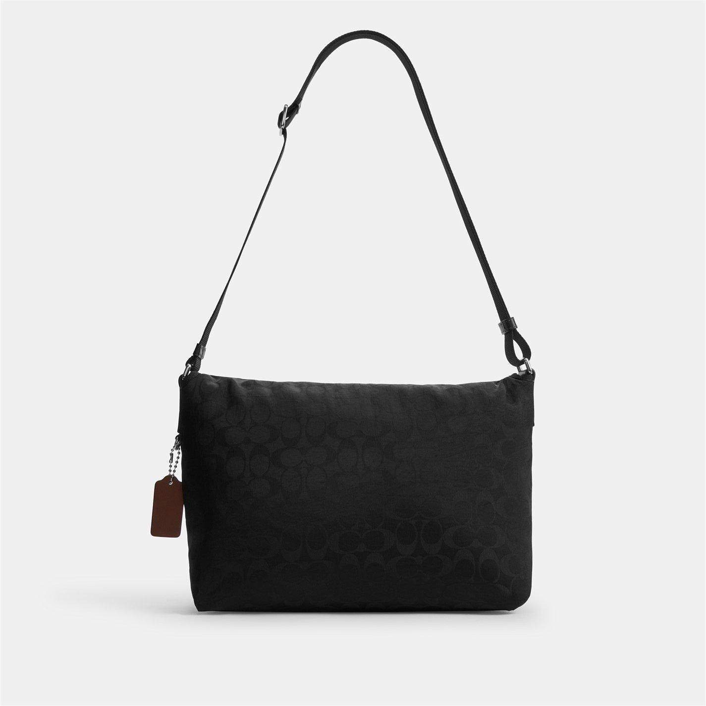 Black - Coach - Lane Messenger Bag - 4