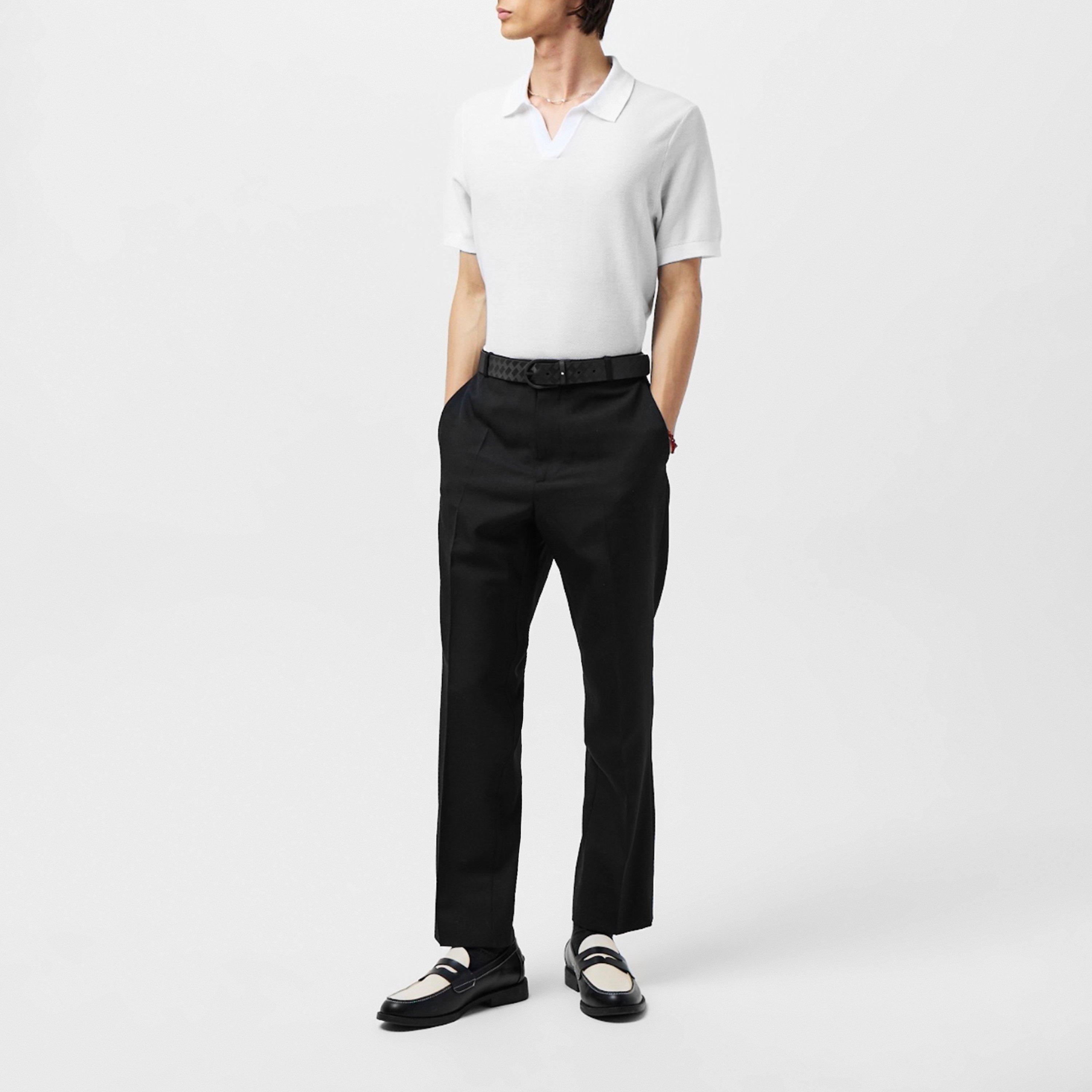 Black - Montblanc - Leather Belt - 5