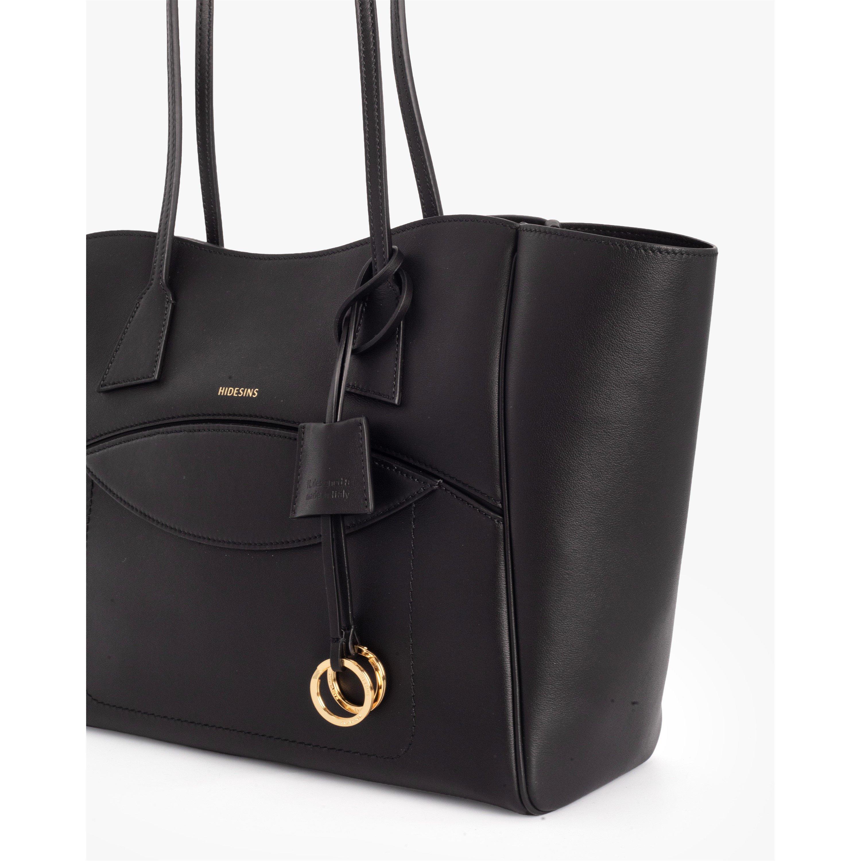 BLACK - Hidesins - Women's Shopper Tote Bag - 3