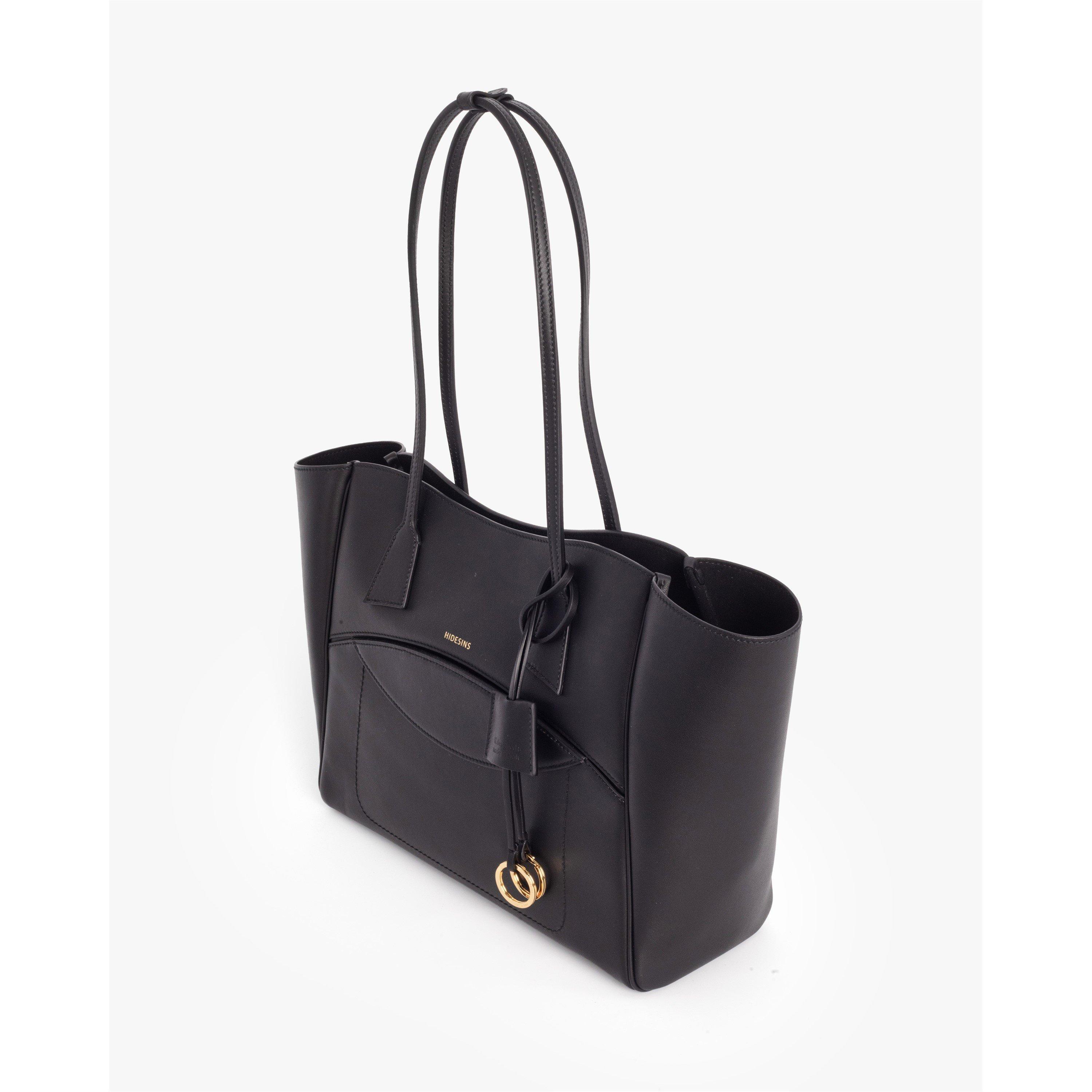 BLACK - Hidesins - Women's Shopper Tote Bag - 4