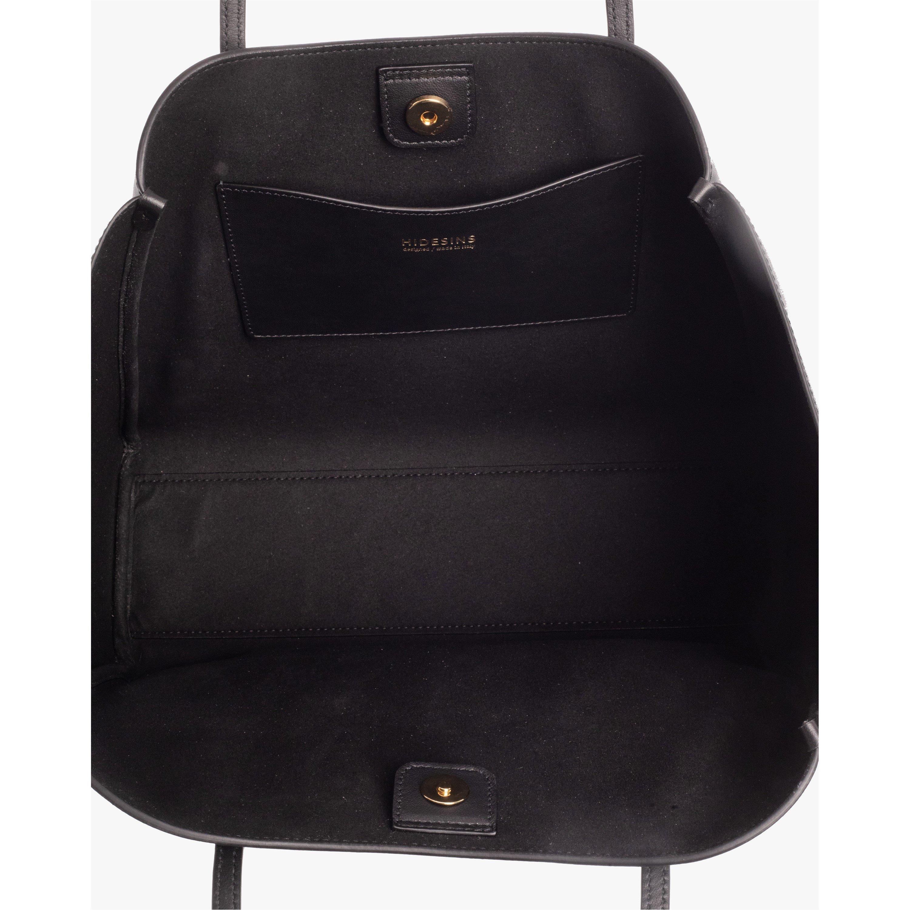 BLACK - Hidesins - Women's Shopper Tote Bag - 7