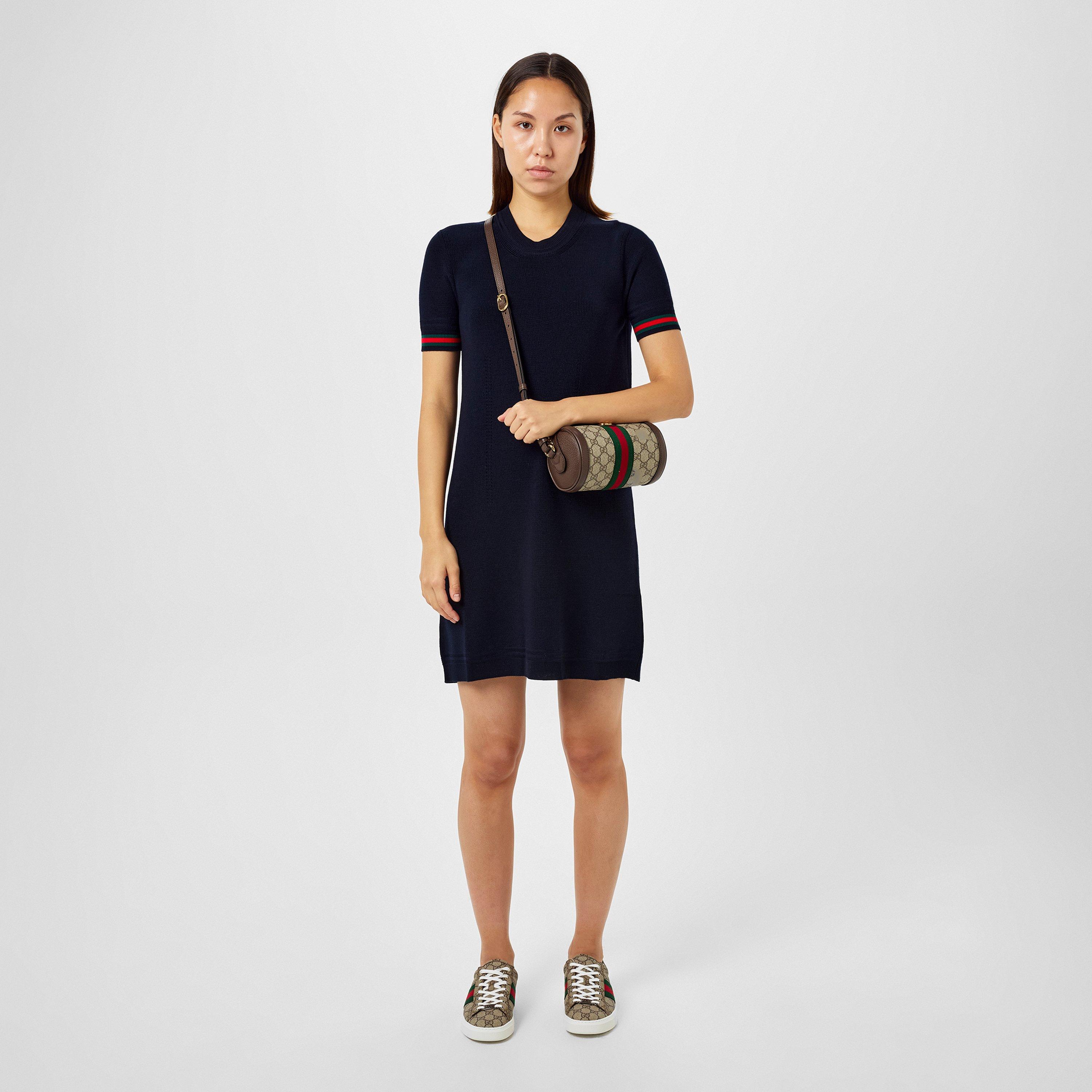 Ebony/Acero - Gucci - Ophidia Mini Shoulder Bag - 5