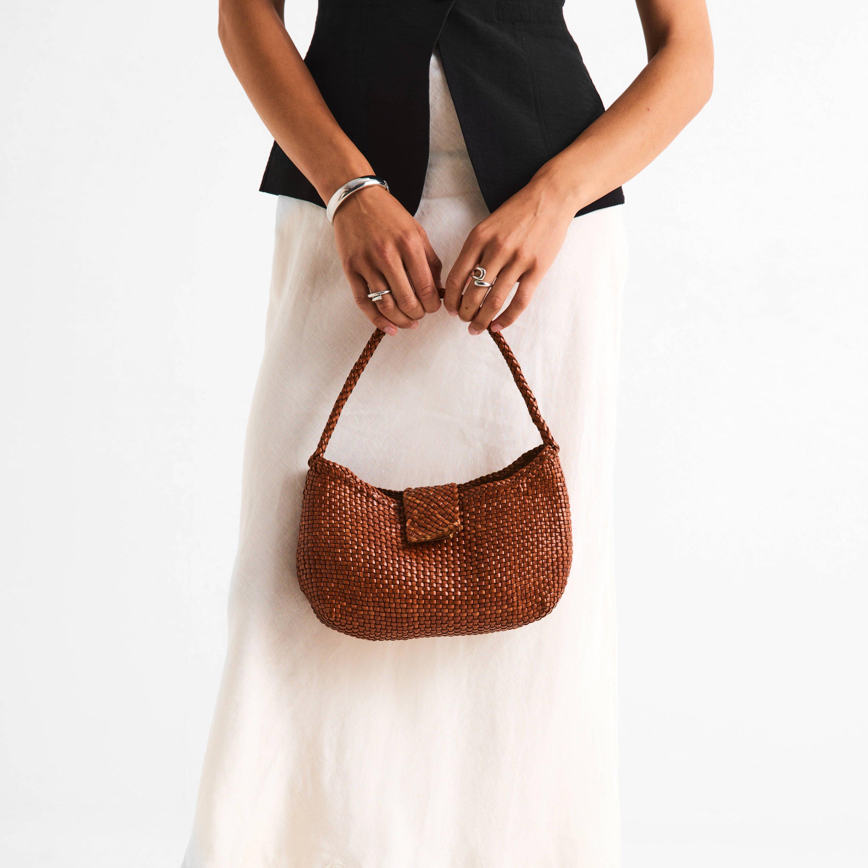 Tan - RIXO - Womens Saoirse Shoulder Bag - 3