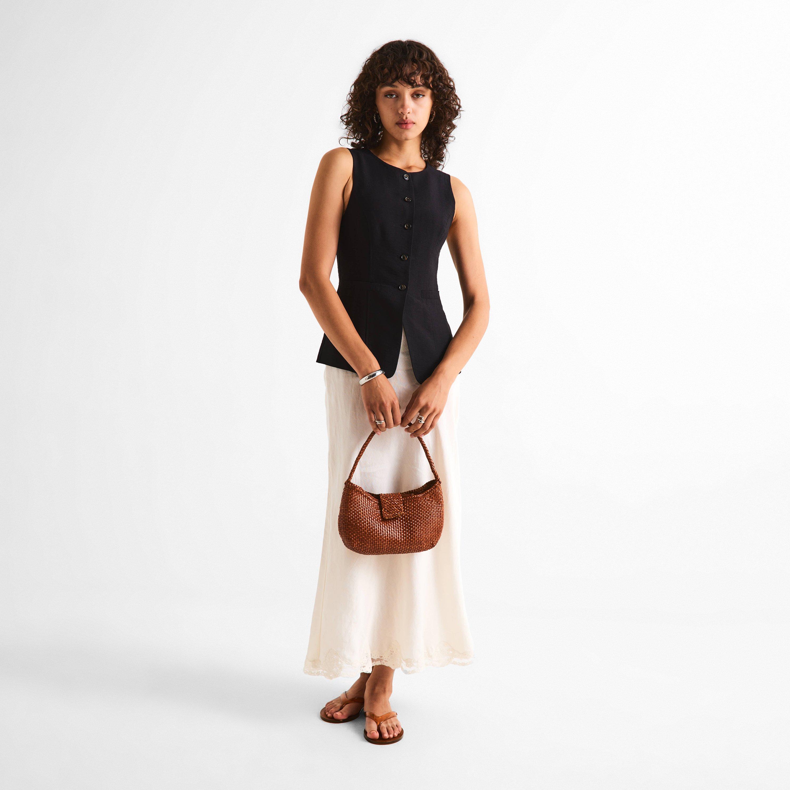 Tan - RIXO - Womens Saoirse Shoulder Bag - 6