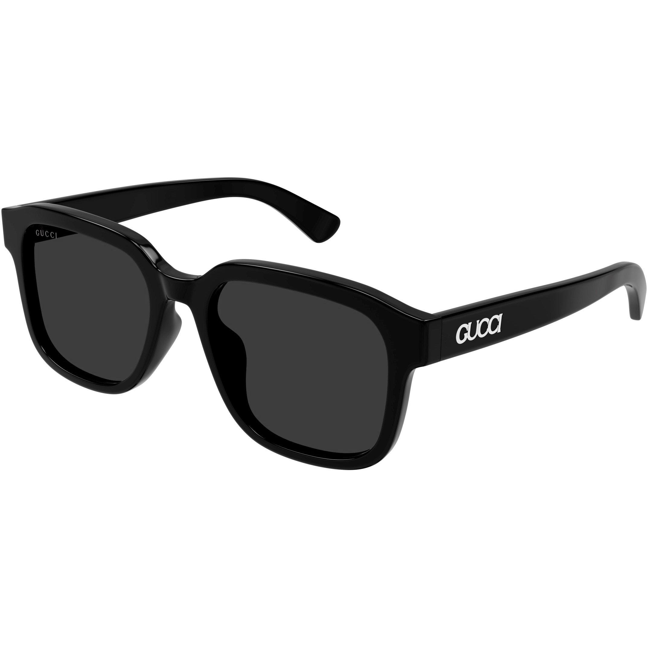 Black/Grey - Gucci - Square Frame Sunglasses - 1